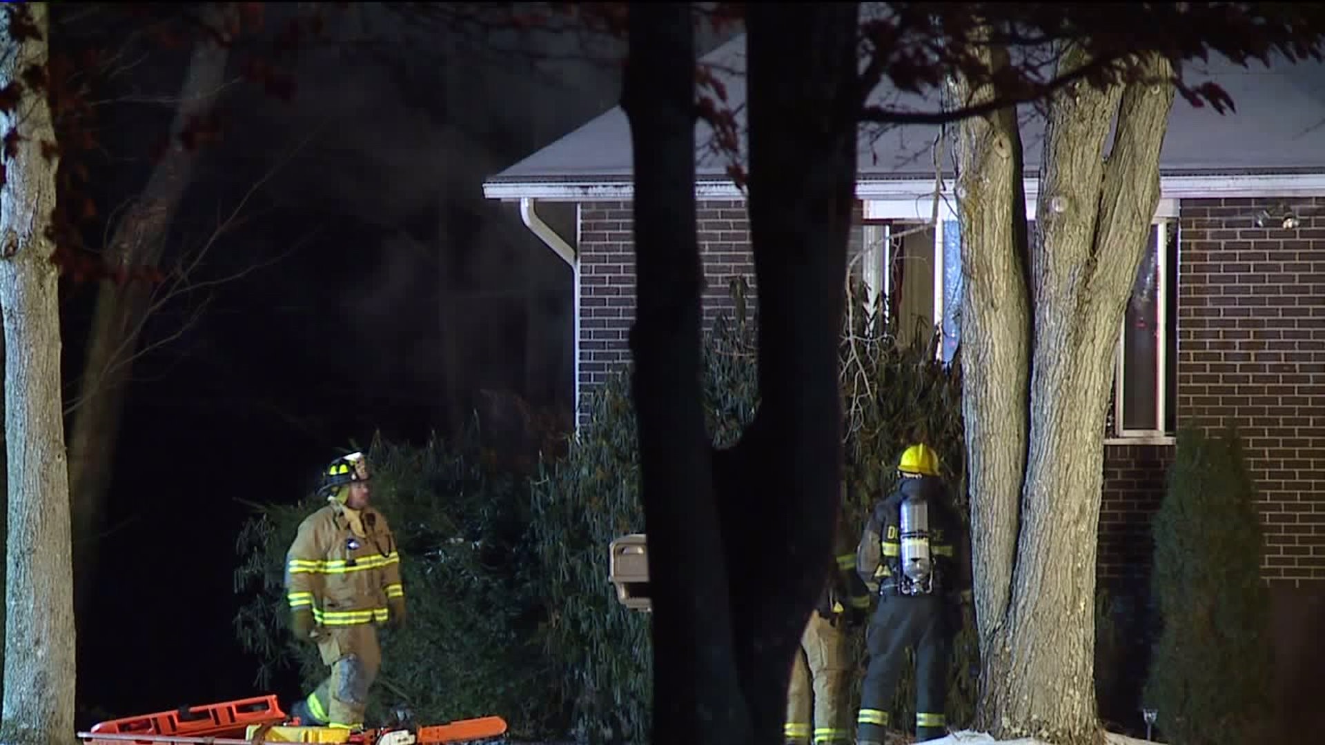 Flames Force One Person From Home in Luzerne County