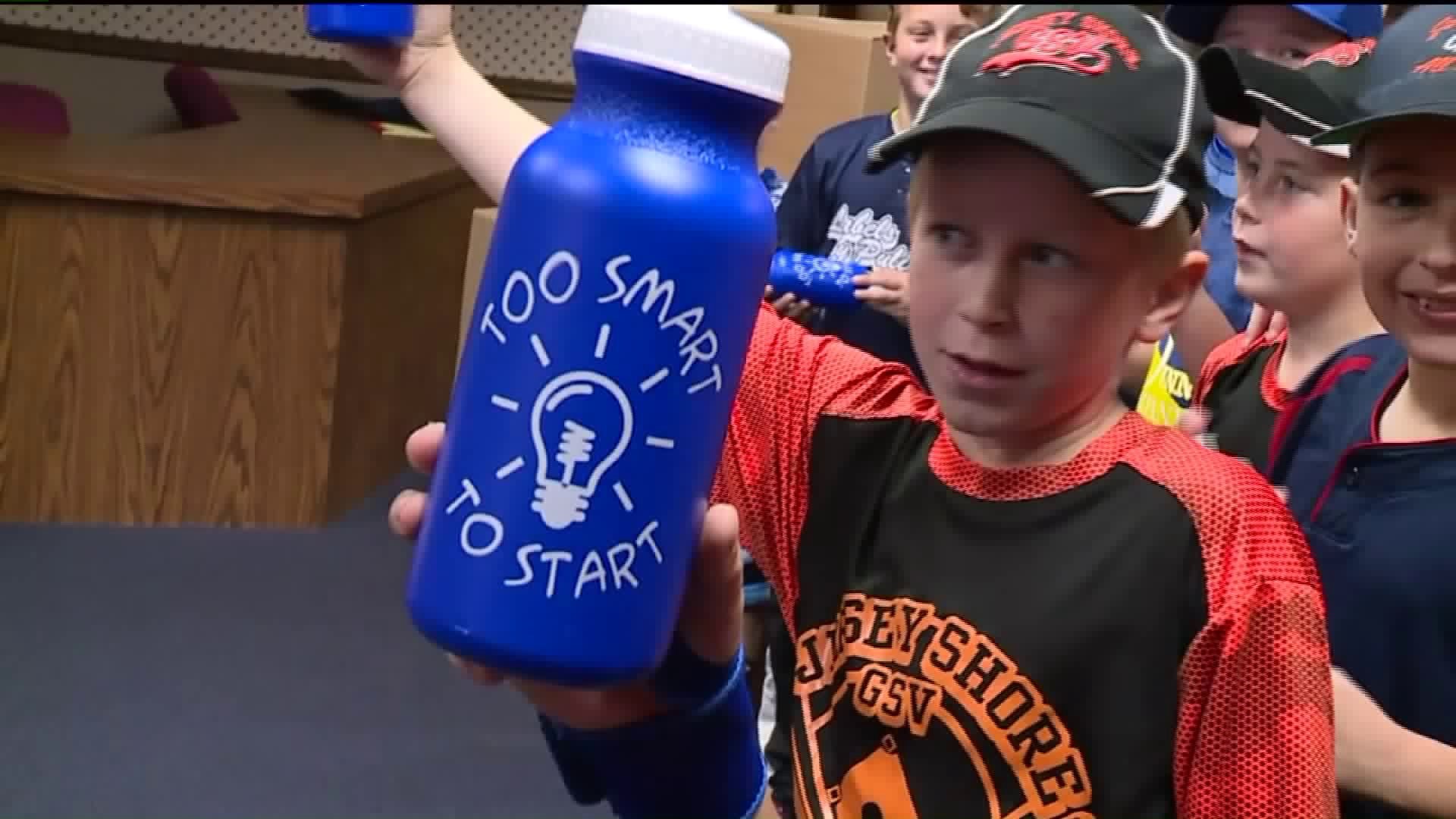 Little League Volunteer Spearheading 'Too Smart to Start' Anti-drug Campaign
