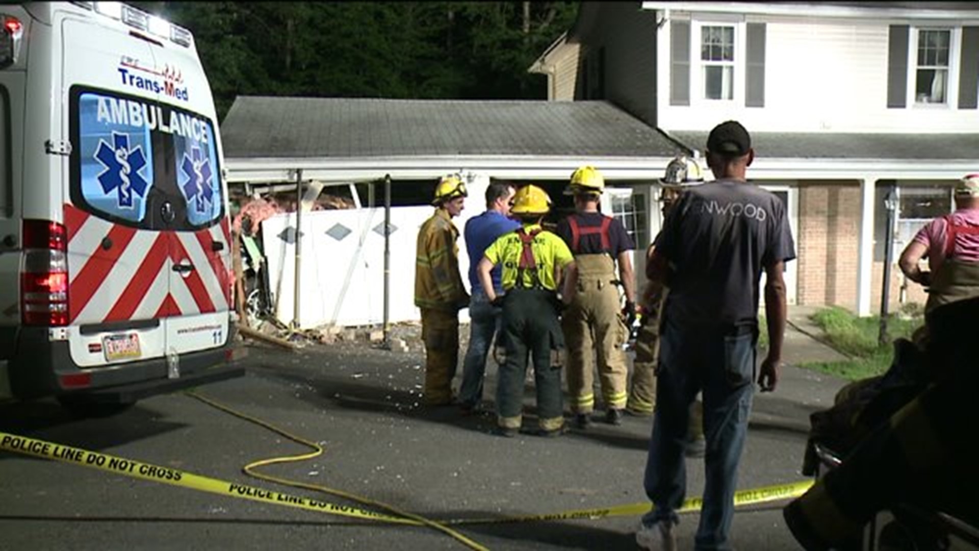 Man Dead After Truck Crashes Into House