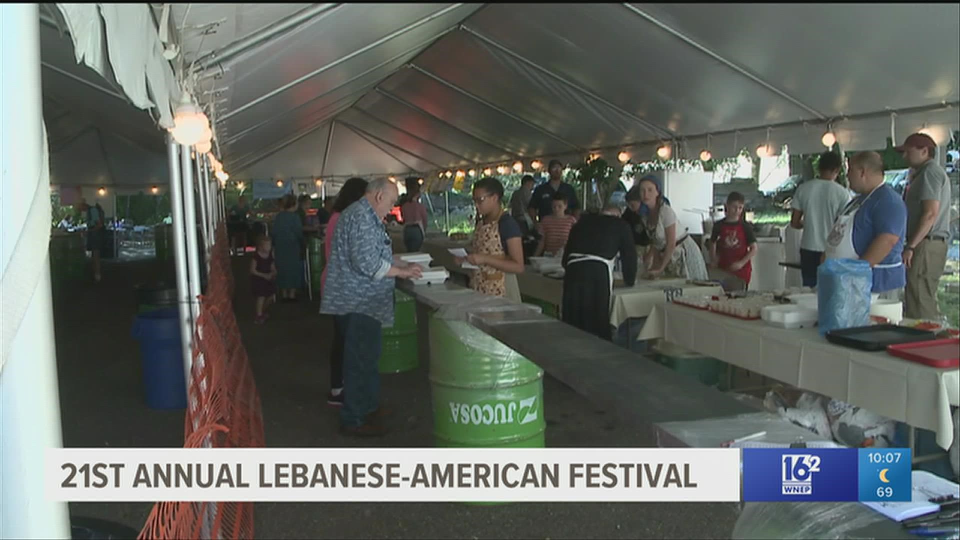 The Lebanese-American Food Festival runs through Sunday in the Electric City.