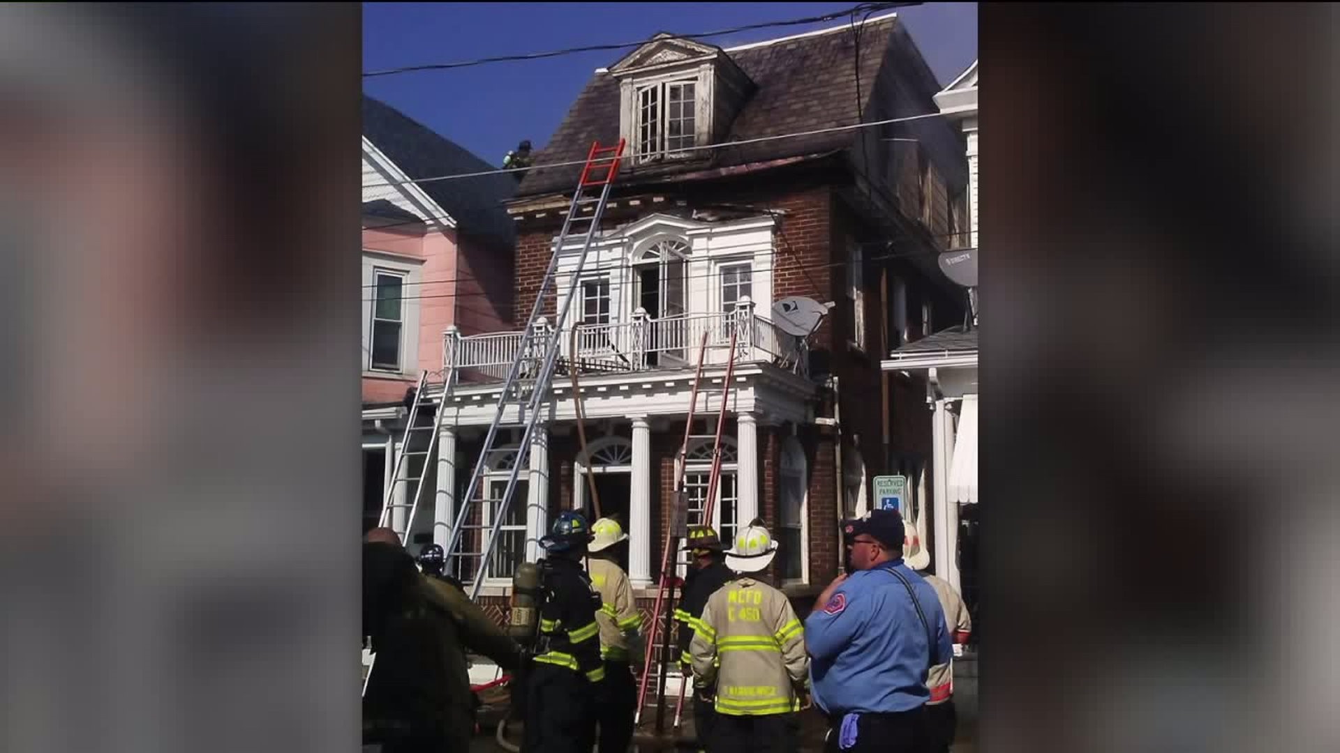 Flames Damage Shenandoah Home