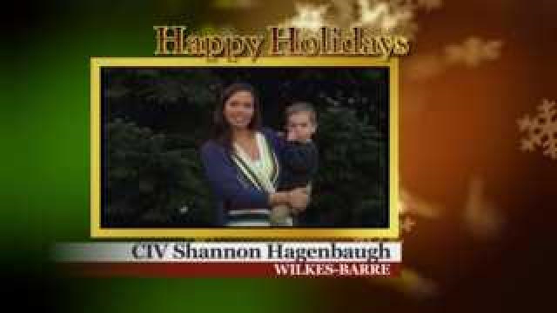 Military Greeting: CIV Shannon Hagenbaugh