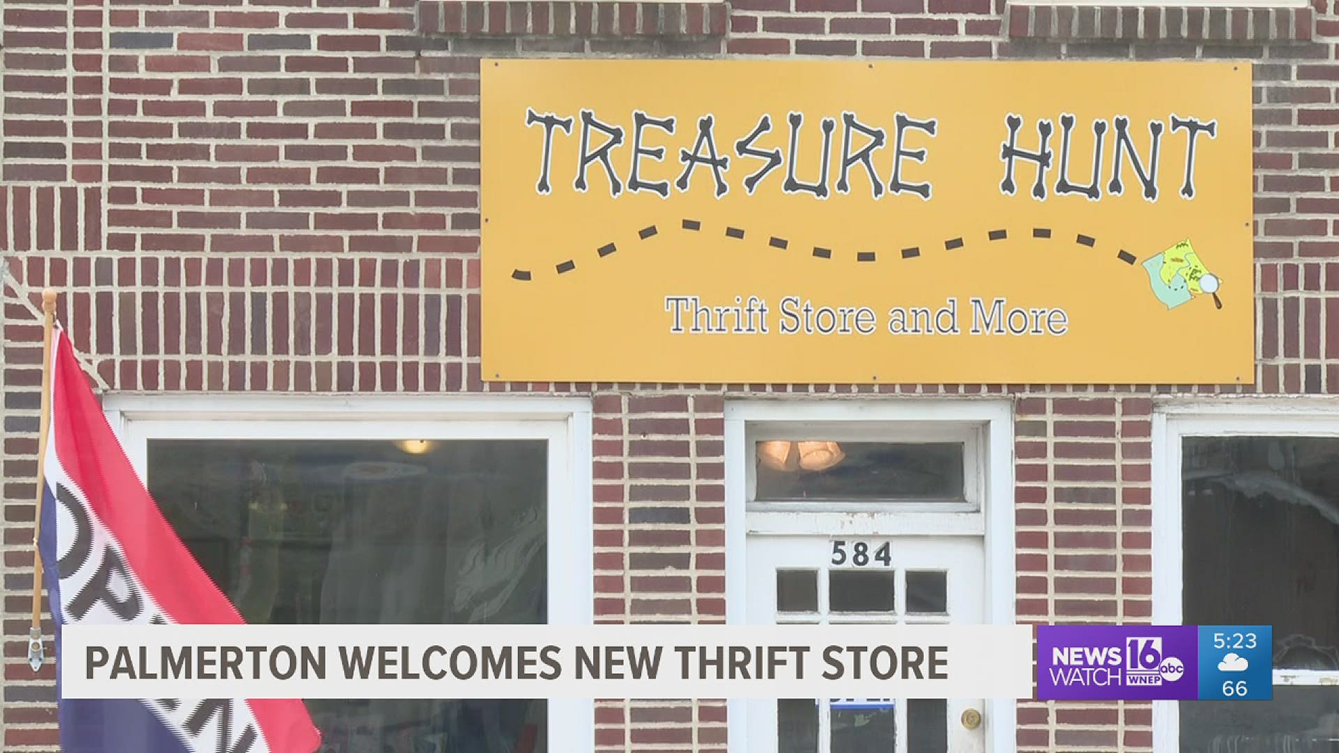 Treasure Hunt Thrift and More is on Delaware Avenue in downtown Palmerton.