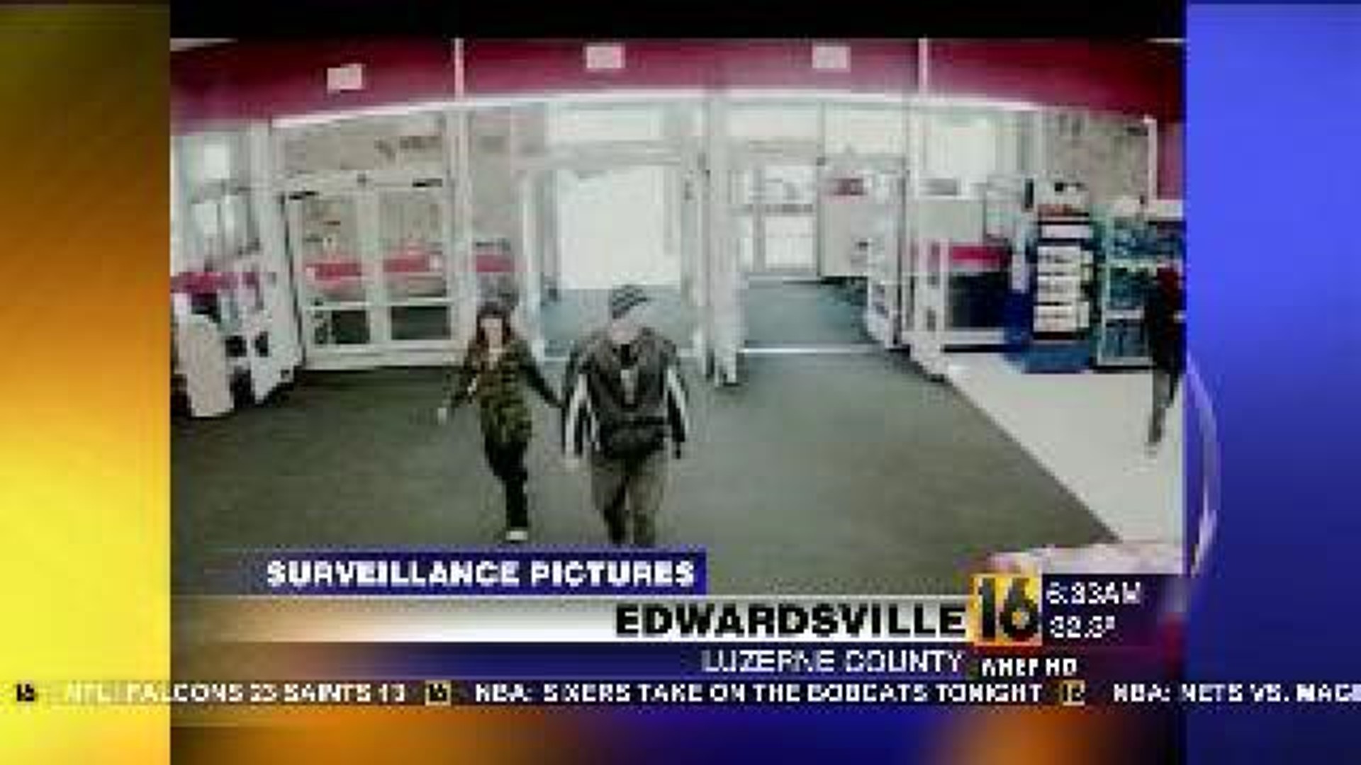 Security Camera Video Of Theft Suspects