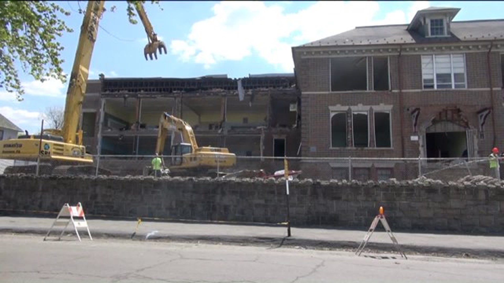 Audubon School in Scranton Coming Down