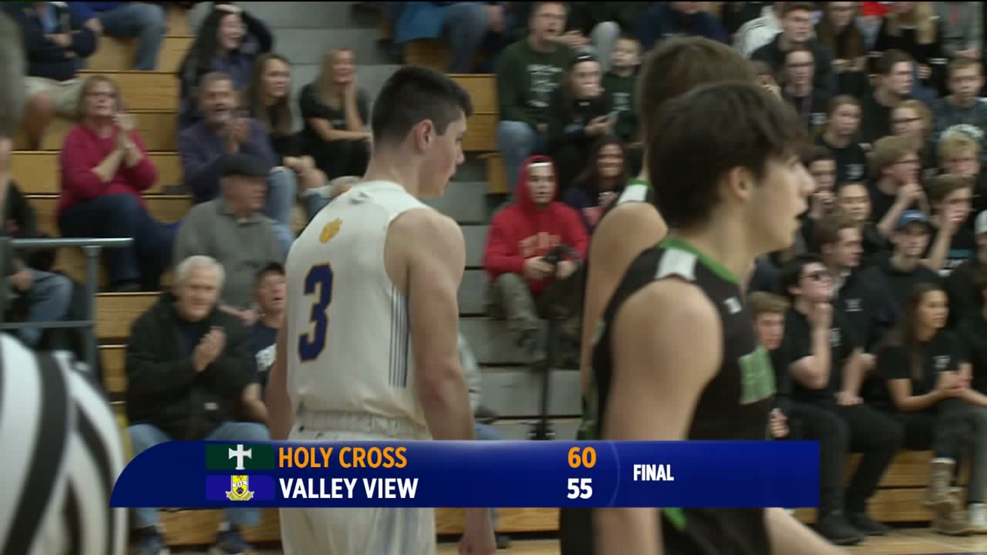 Holy Cross Boys Come Back to Beat Valley View 60-55