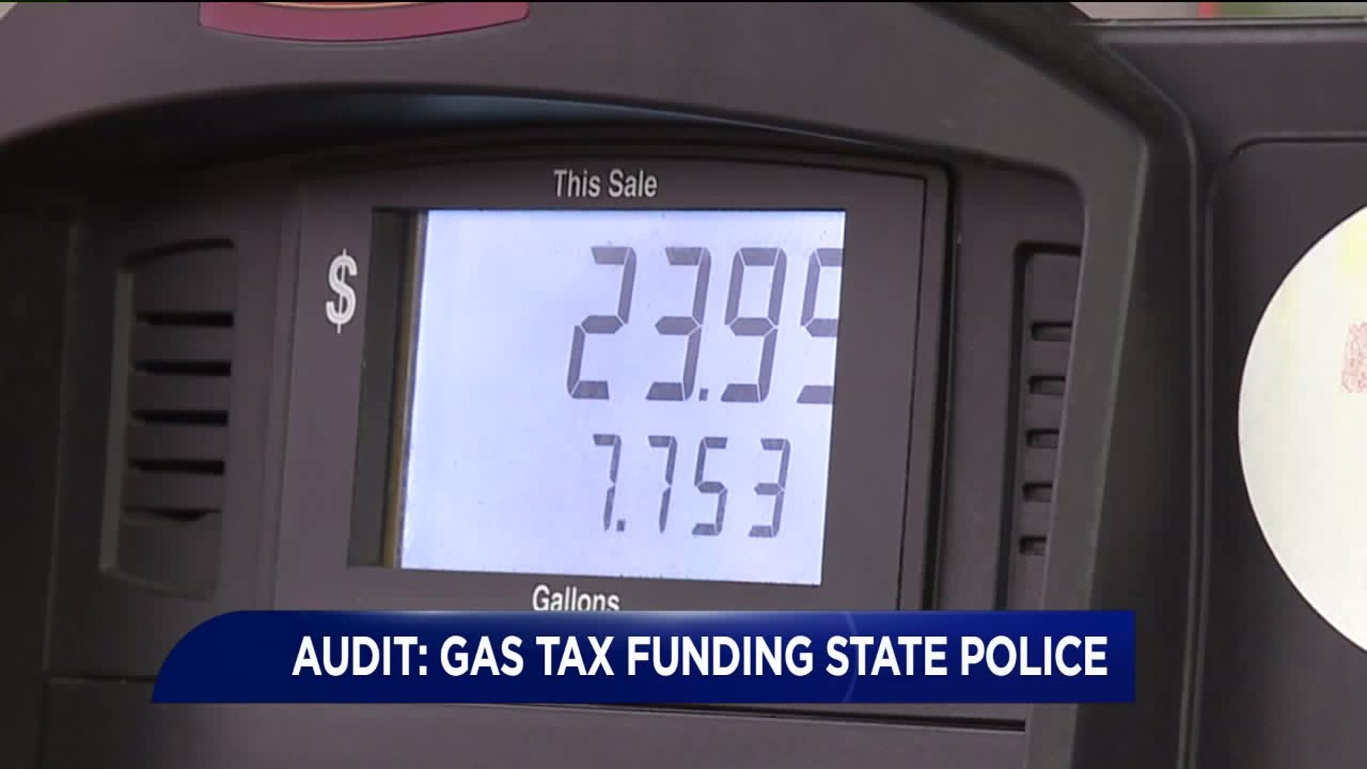 Taxpayers React to Gas Tax Money Meant for Road Repair Used to Fund State Police