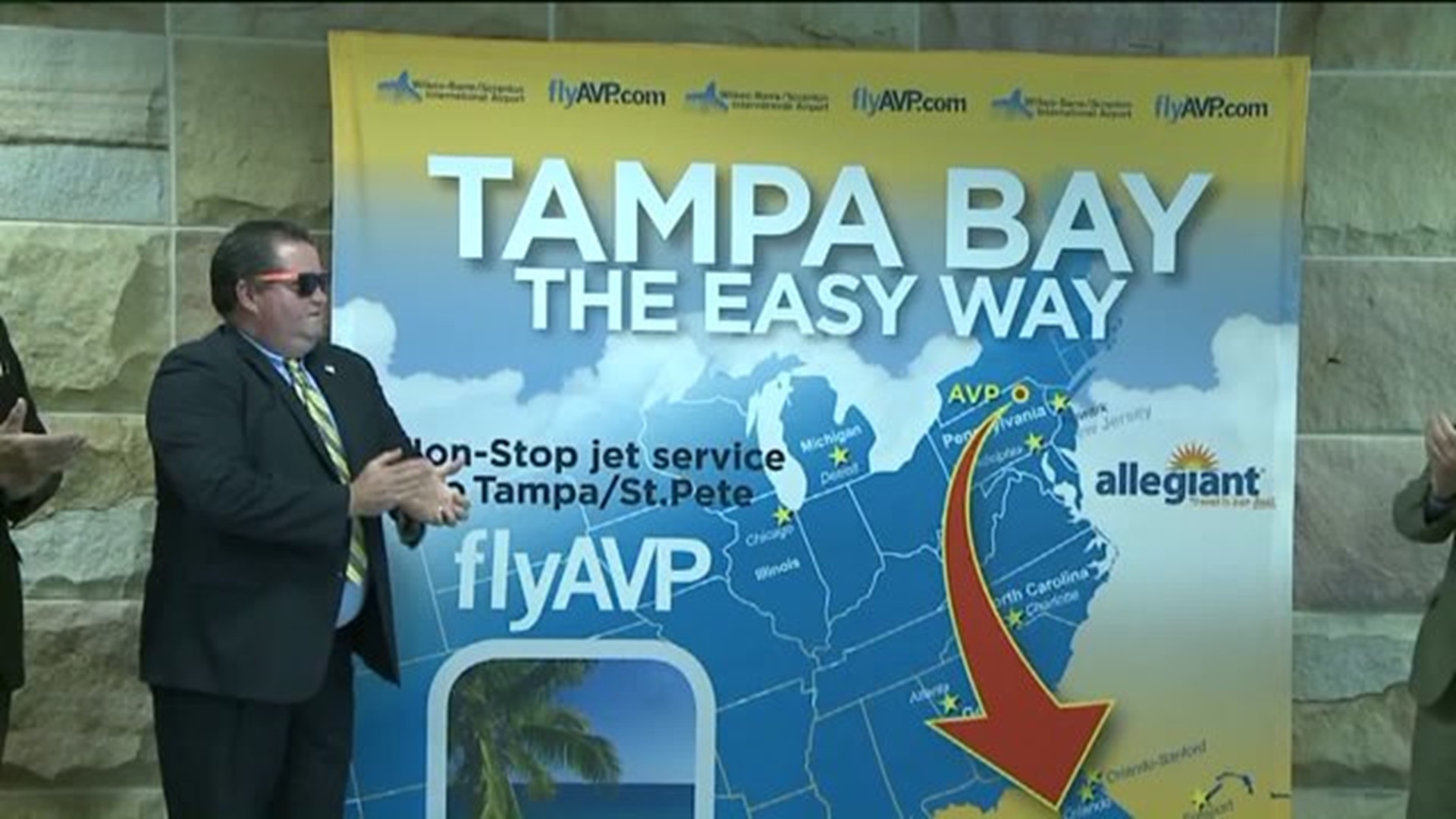 Direct Flights Listed from WB/Scr Airport to Tampa Bay Area