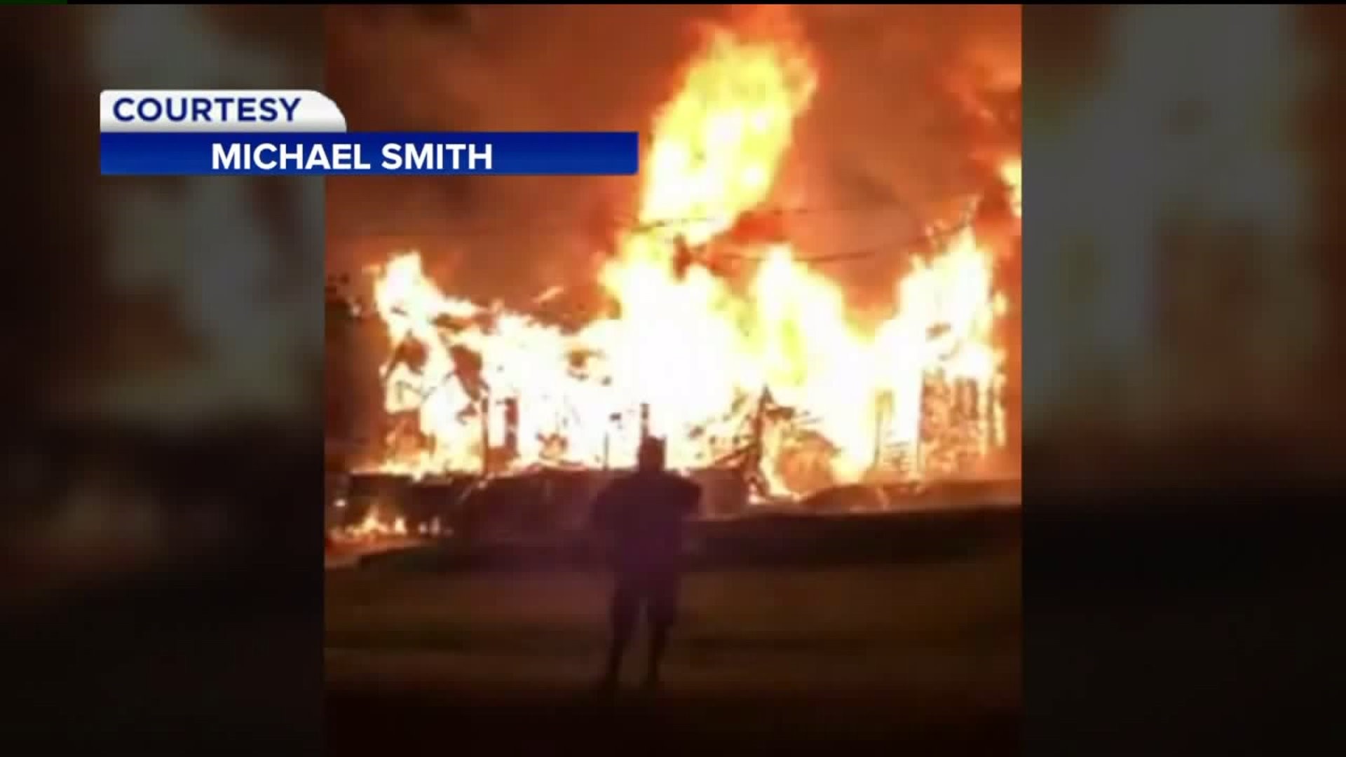 Homes Destroyed After Massive Fire in Bloomsburg