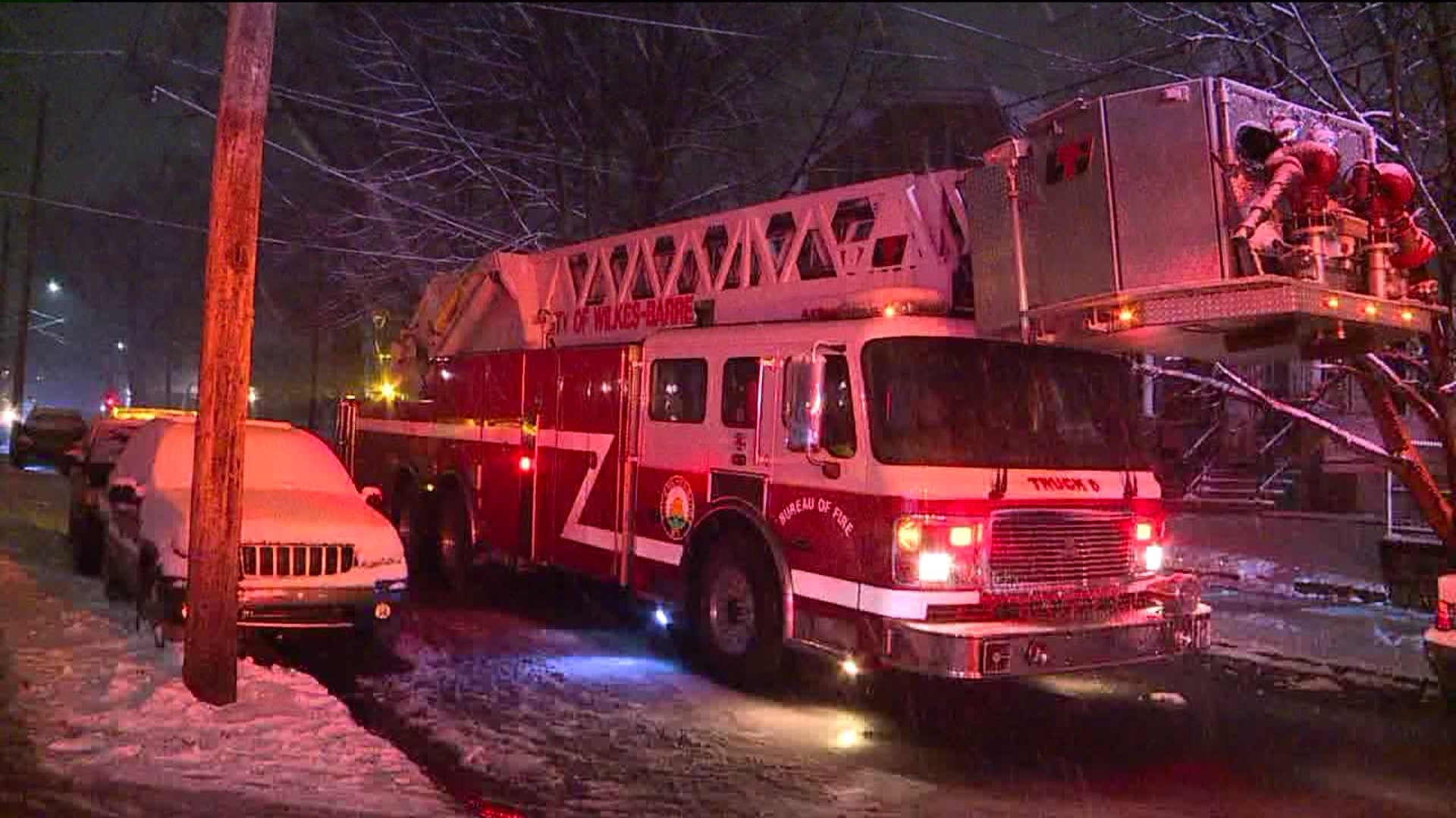Fire Damages Home in Wilkes-Barre