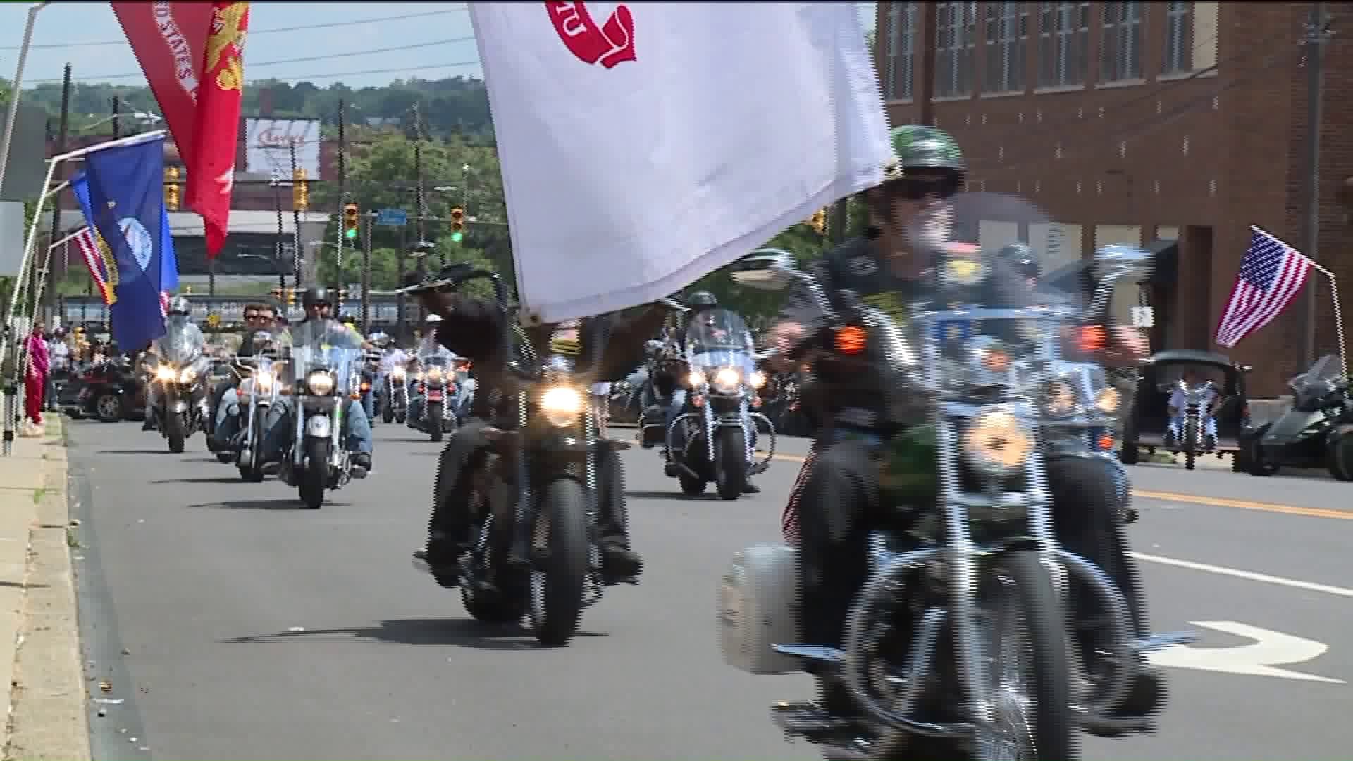 Annual Salute to Veterans Ride Held in Lackawanna County