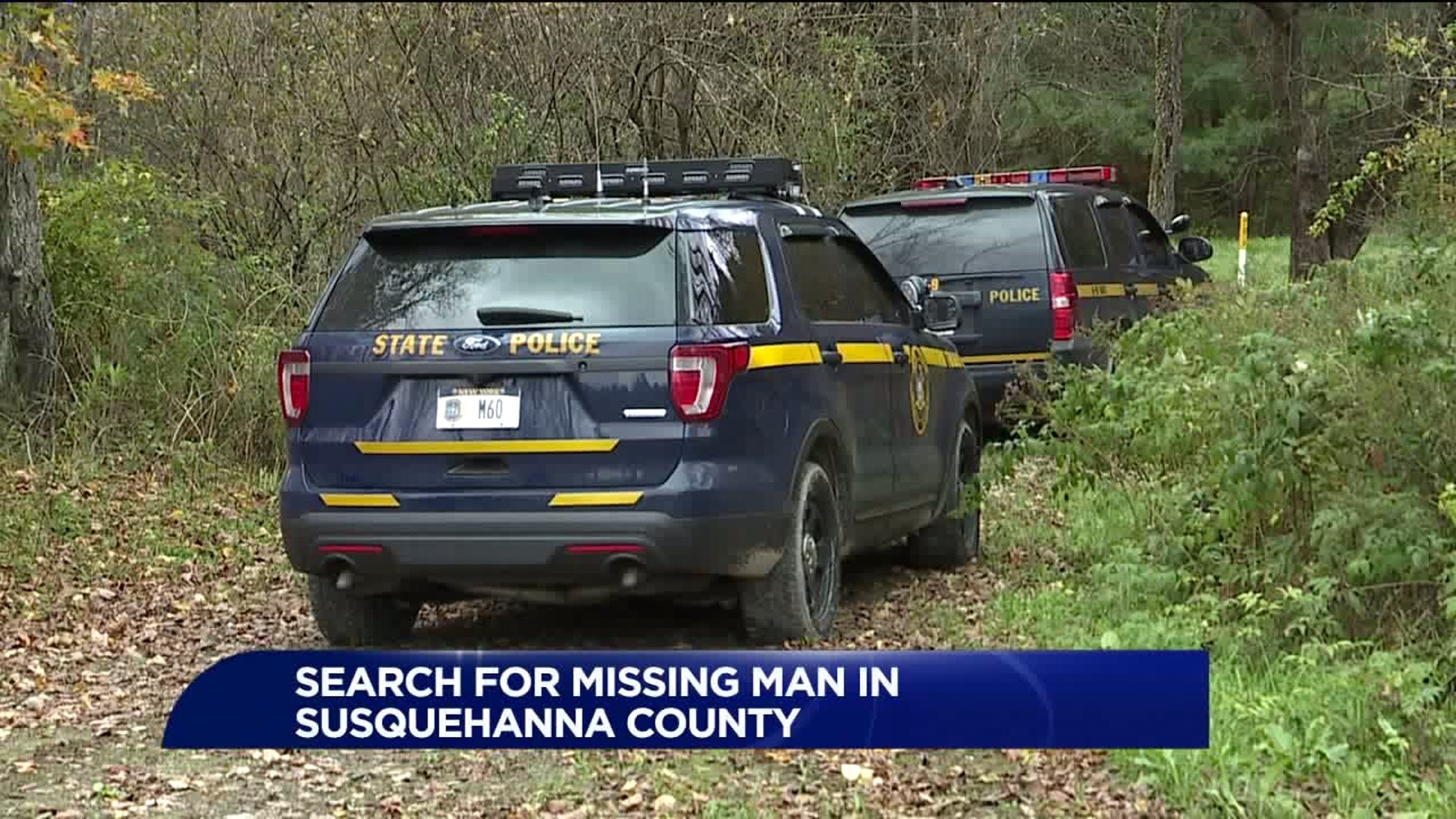 Search for Missing NY Man in Susquehanna County