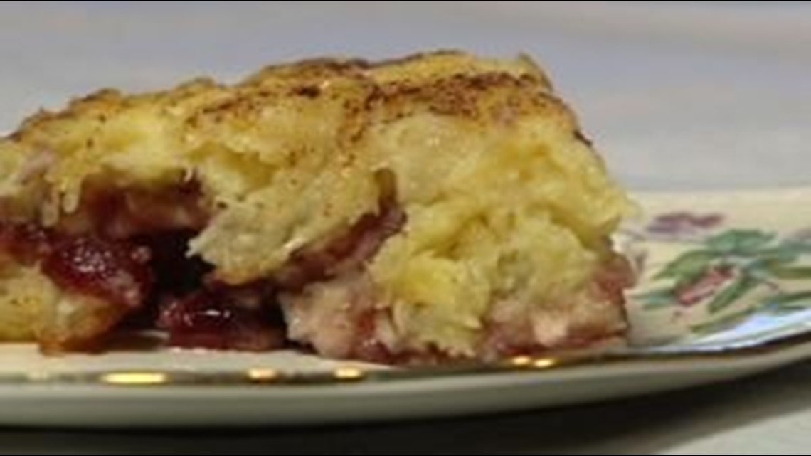 Cranberry Pineapple Kugel