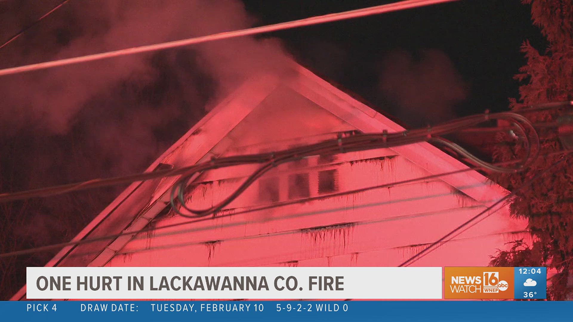 One hurt in Lackawanna County fire | wnep.com