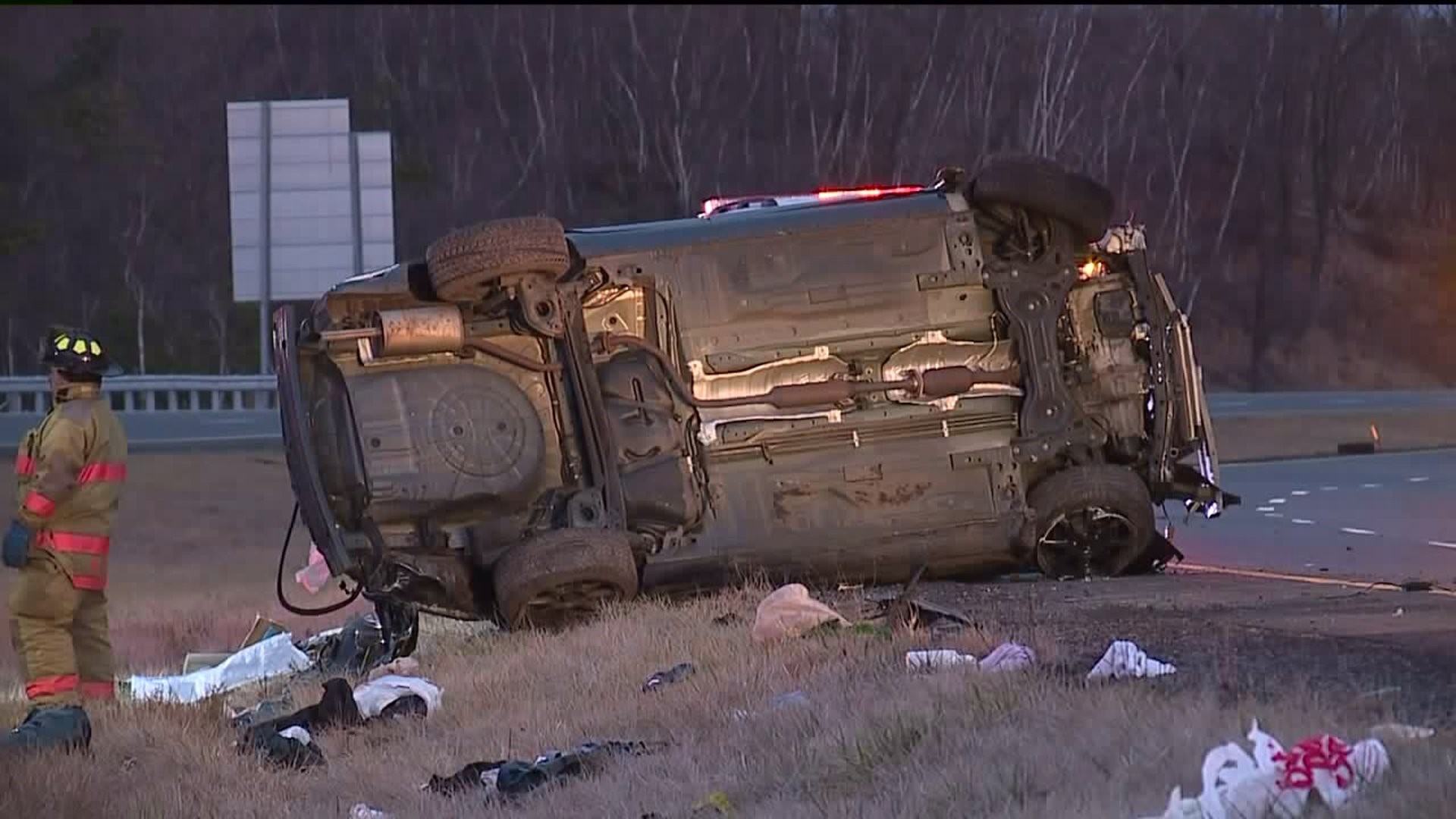 Thanksgiving Day Interstate Accident Turns Deadly