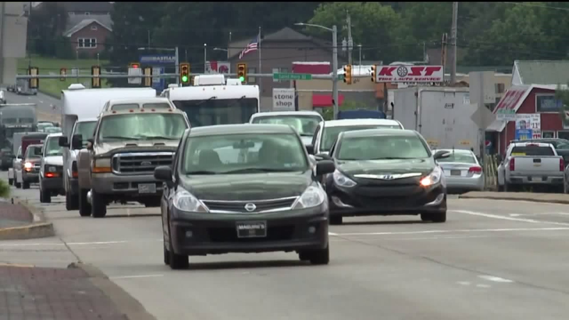 Roadways Busy with Holiday Travelers
