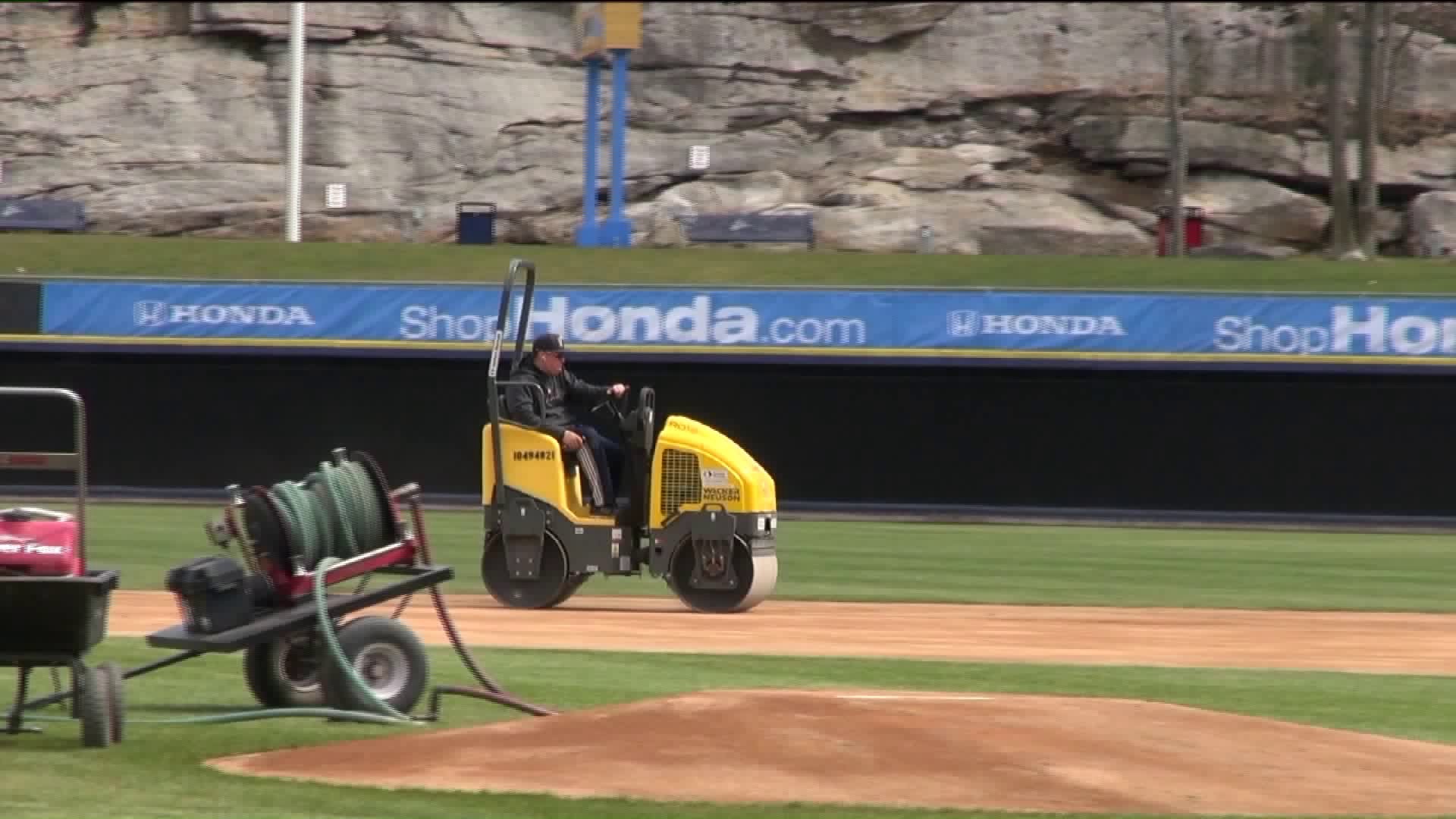 Weather has Field Preps a Month Behind at PNC Field