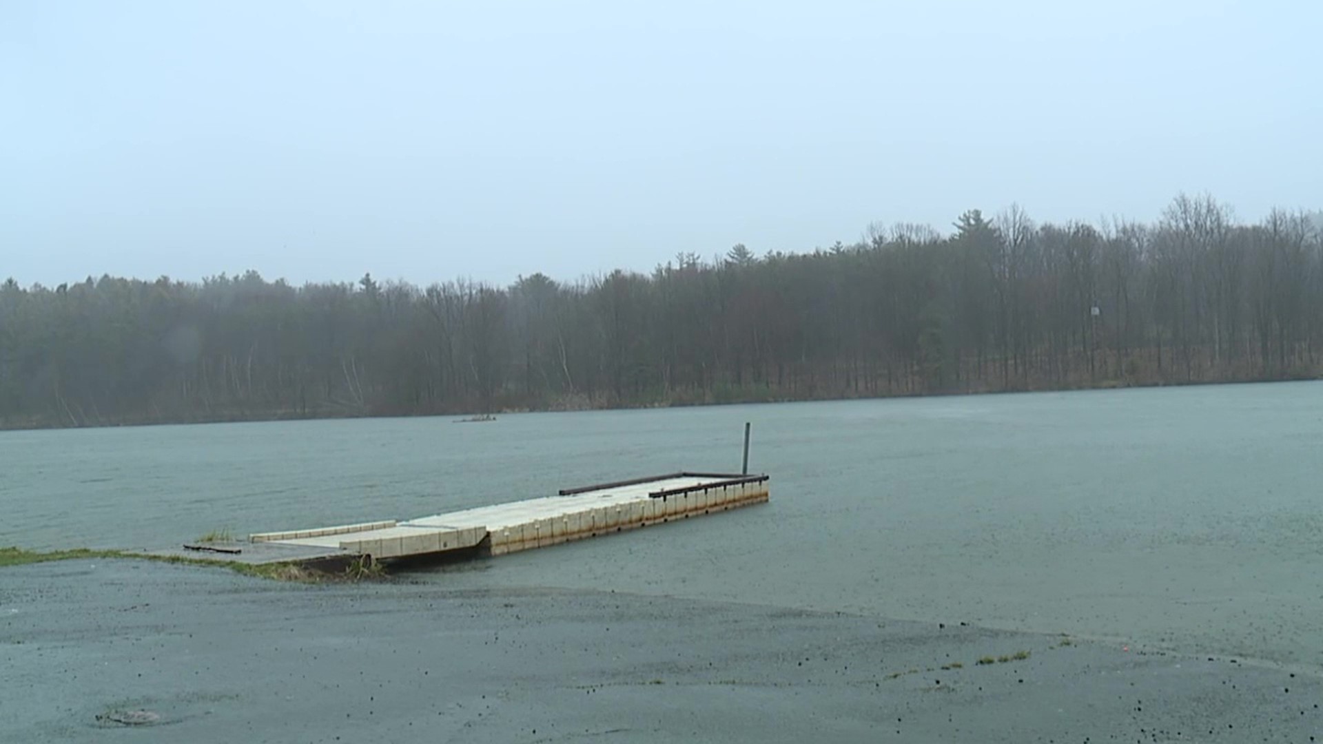 Photojournalist Bonnie Frisbie was at the park just as the rain started to fall.