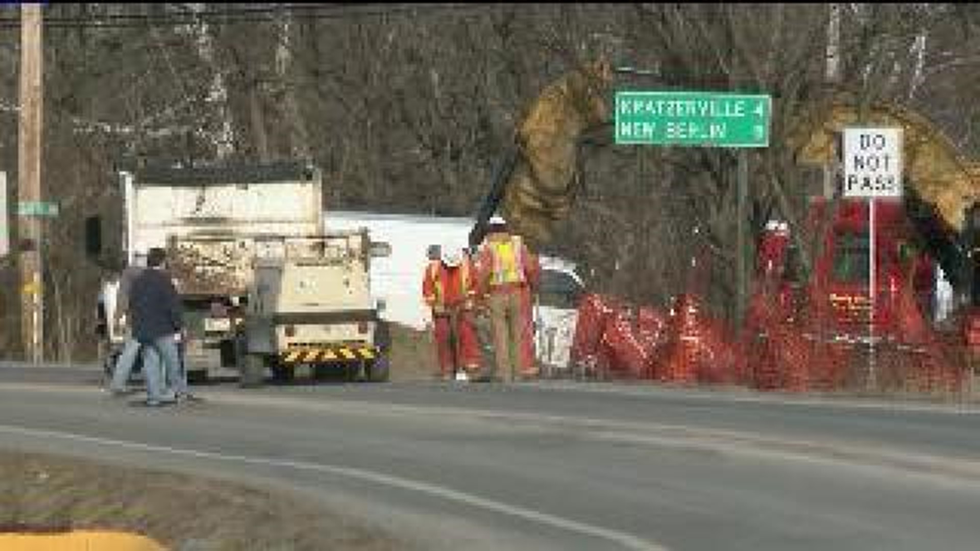Gas Line Leak in Snyder County