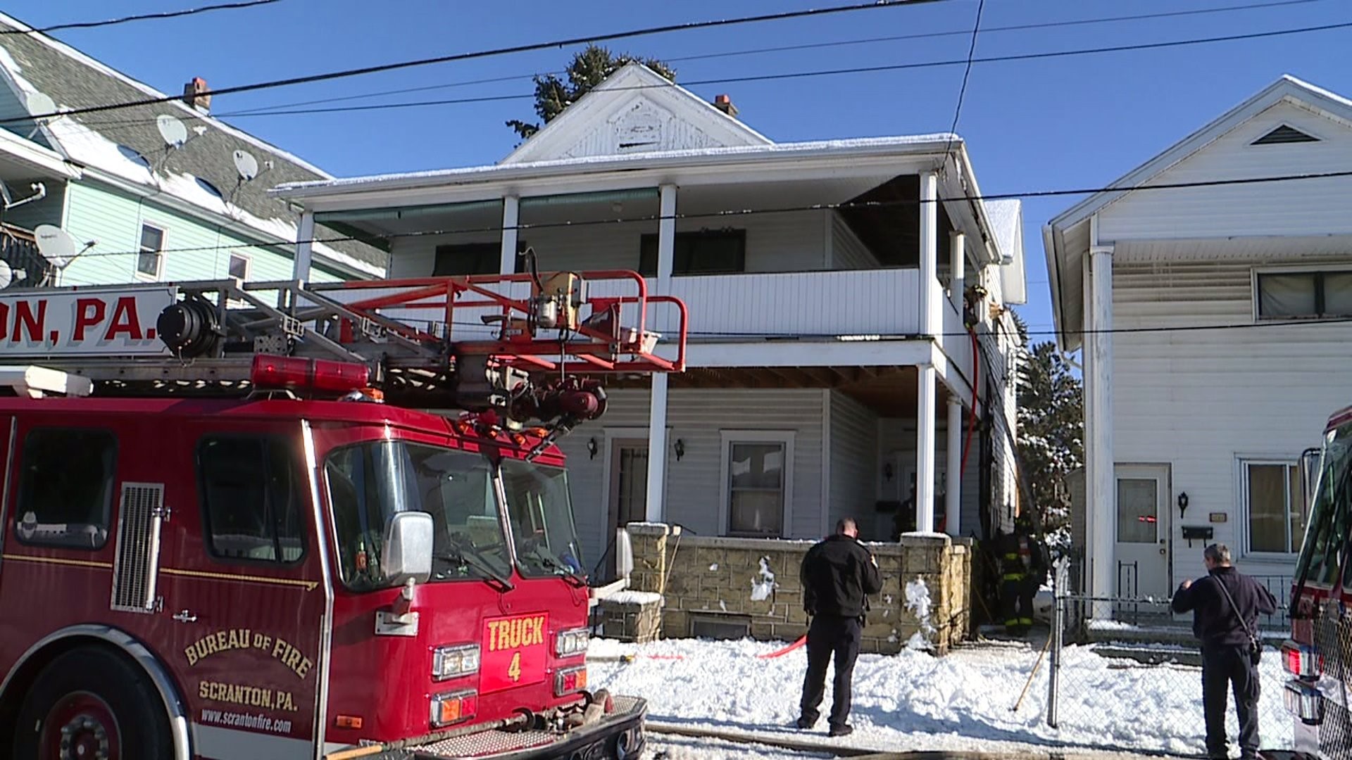 Four Forced out by Flames in Scranton | wnep.com