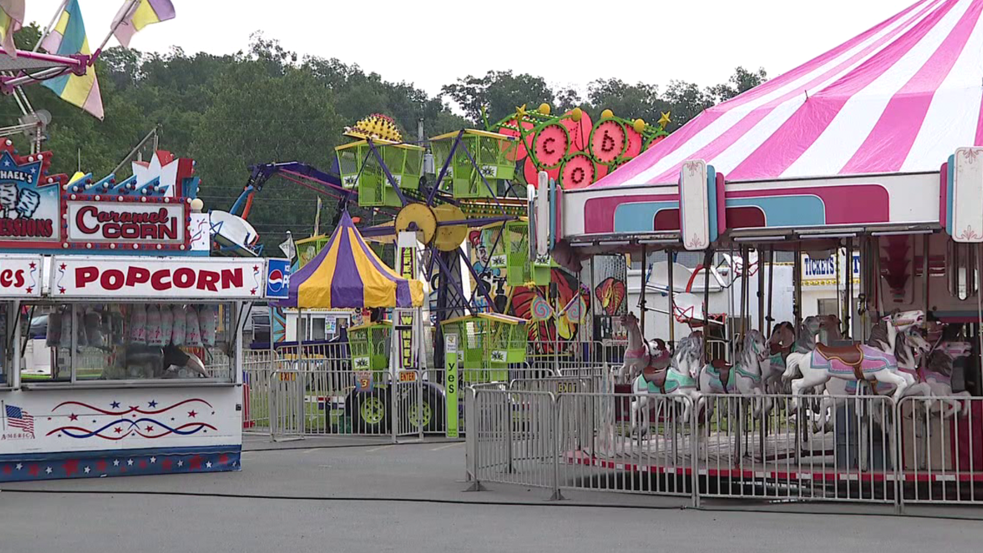 It's been two years since the Pocono Township Volunteer Fire Company Carnival was up and running. It was canceled last year because of the pandemic.
