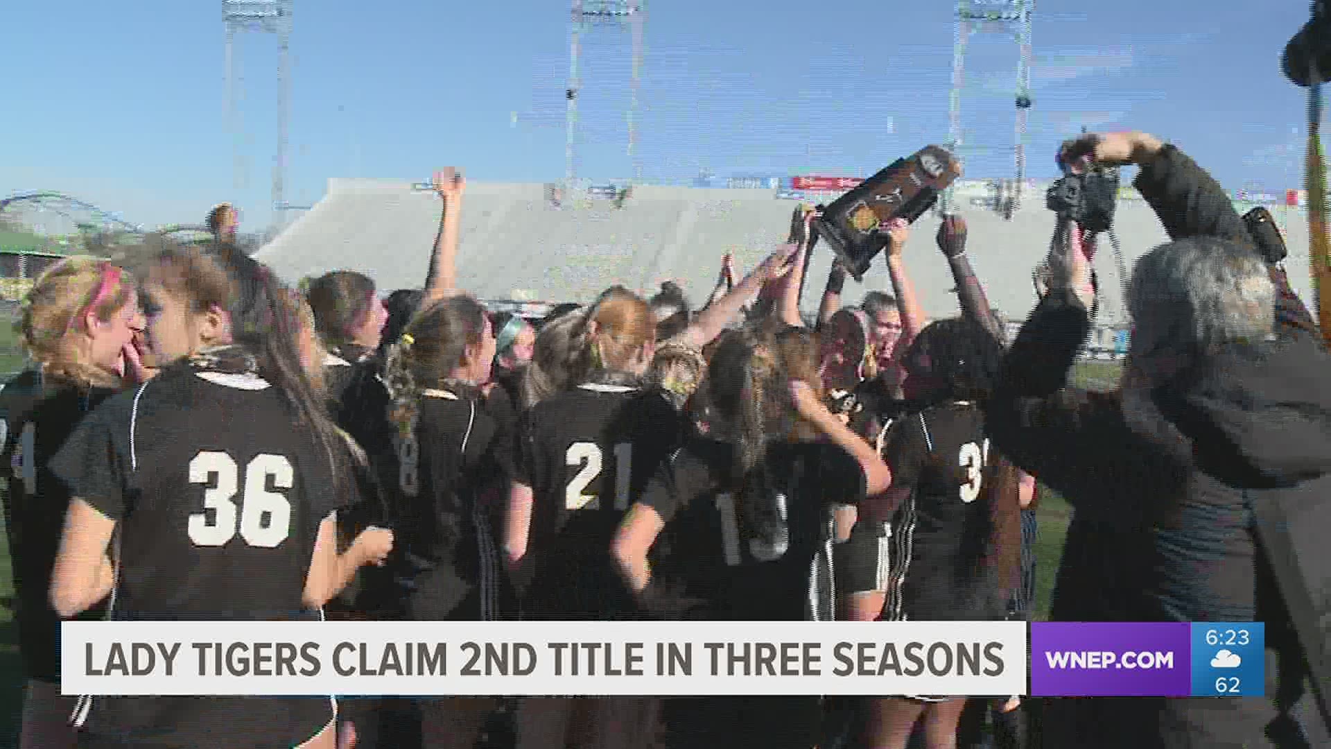 Southern Columbia girls soccer wins 2nd State Title in three seasons with a 2-1 win over Greensburg C.C. in the 'A' Final