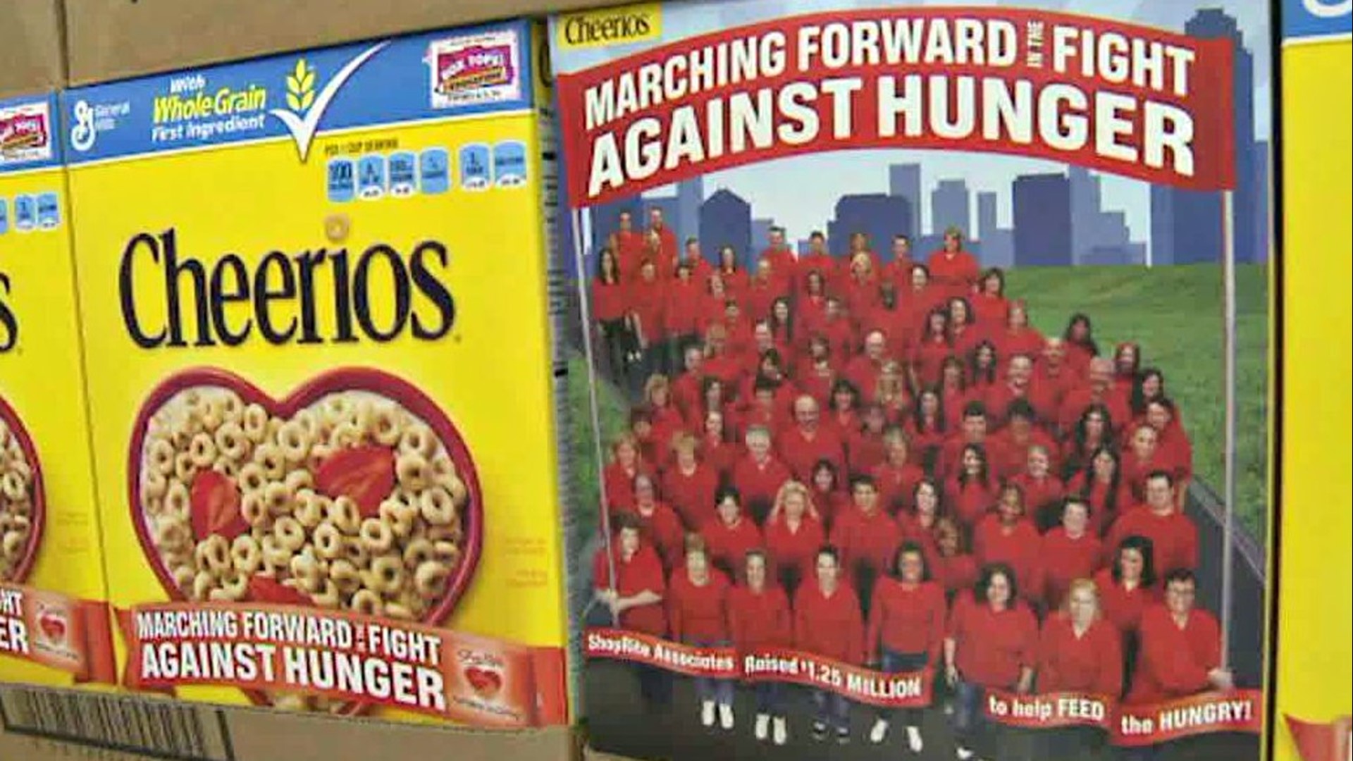 Fundraisers Honored On Cheerios Boxes