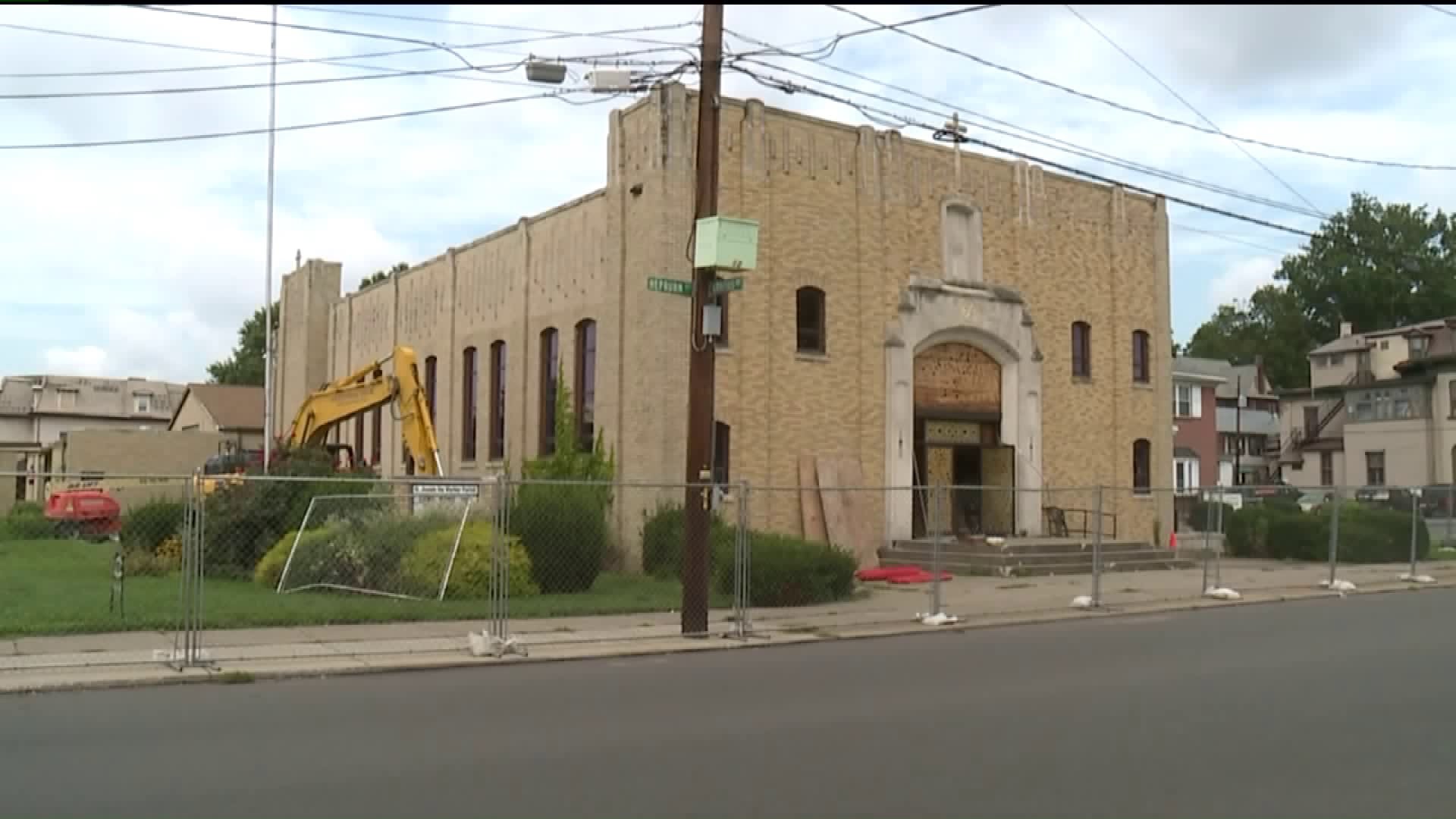 Catholic Church in Williamsport Torn Down