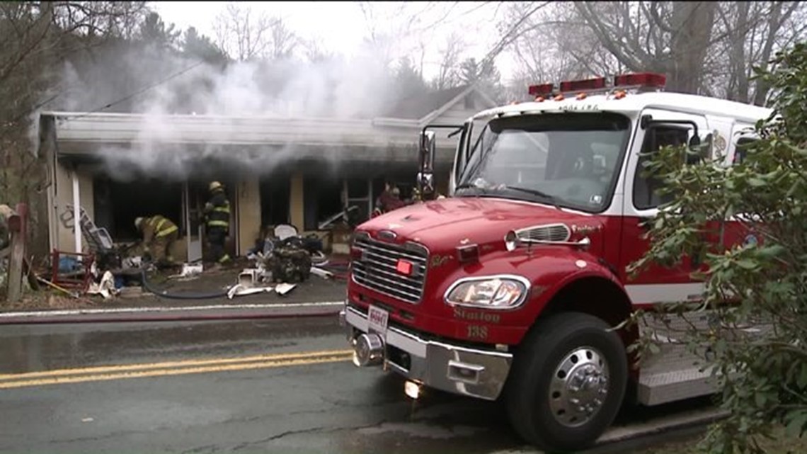 Home Destroyed by Fire in Luzerne County | wnep.com