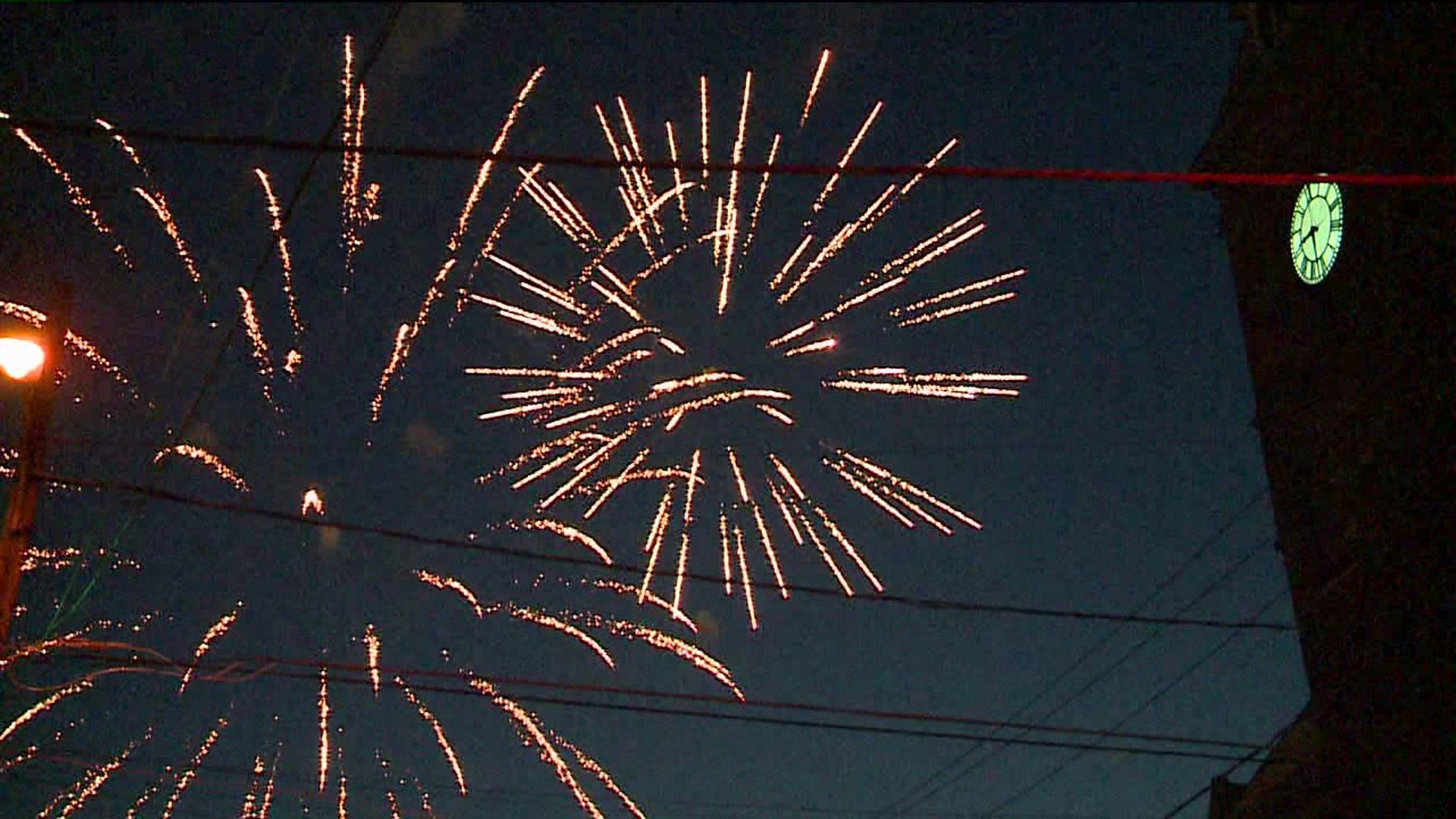 Fireworks Light up the Sky in Carbondale