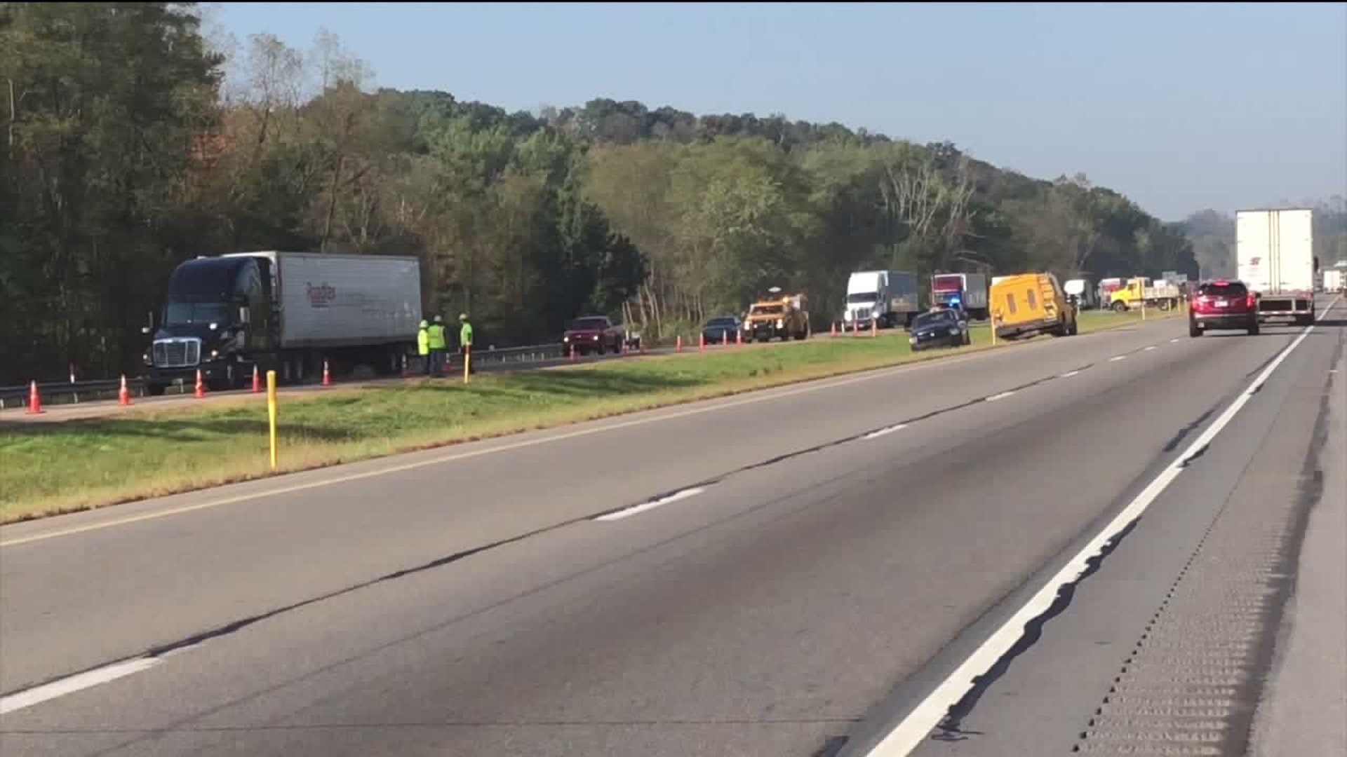 Multi-Vehicle Crash Closes Part of Interstate 80 East in Columbia County