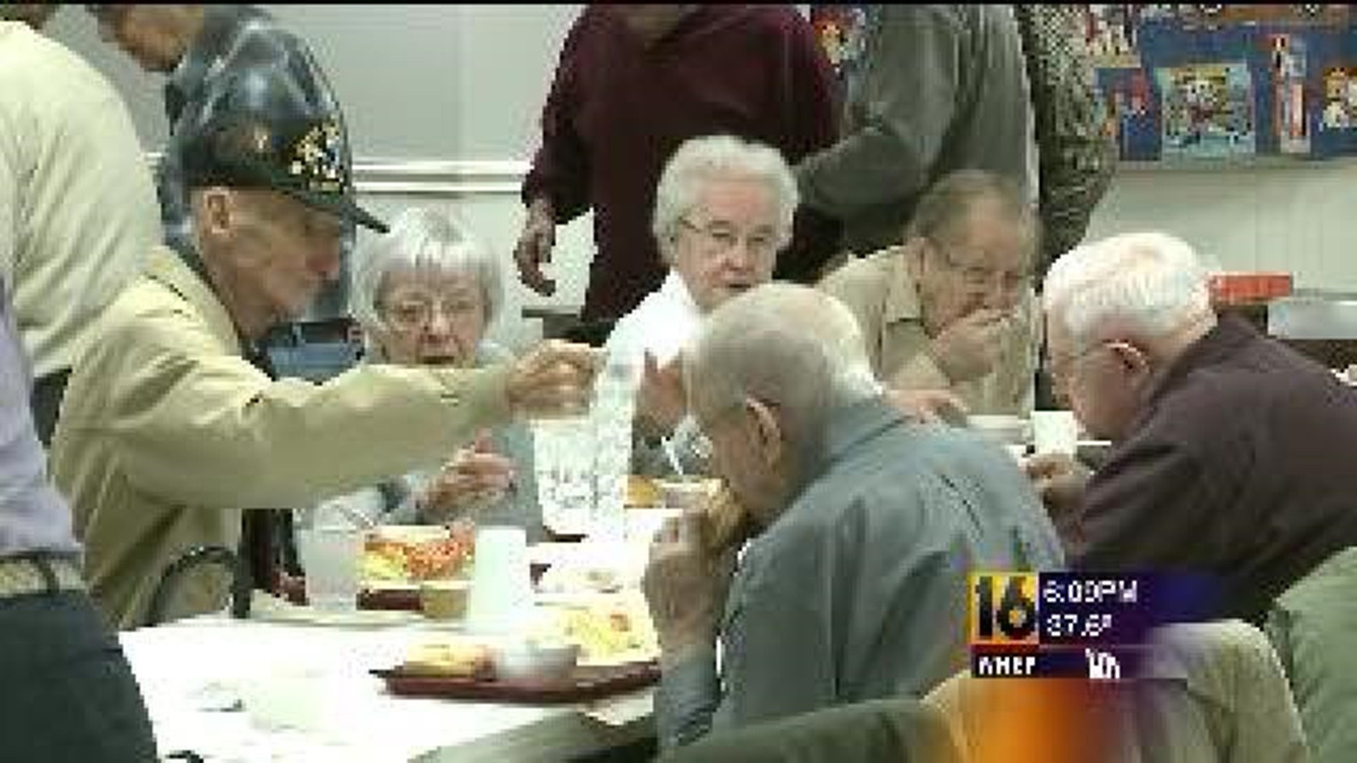 Veterans Continue to Meet Despite Fire
