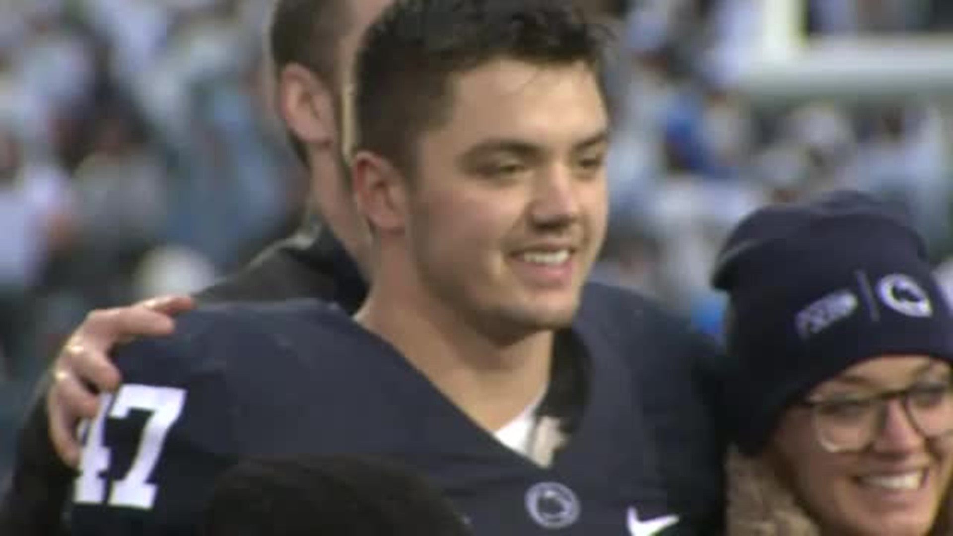 Penn State Player Brandon Smith Talks Being Married and Fiesta Bowl Experience
