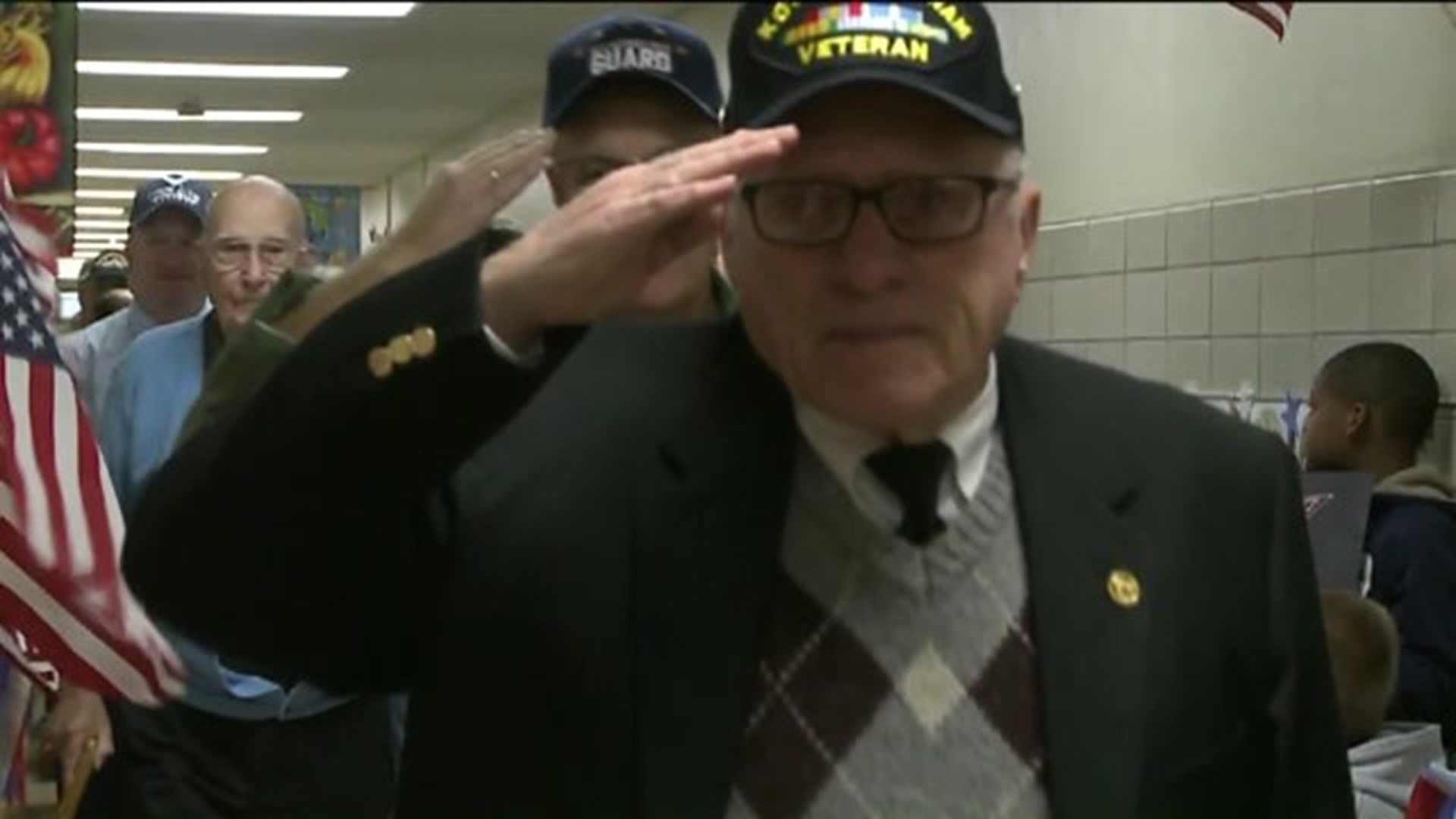 16 Salutes: Veteran Takes Pride in American Flag