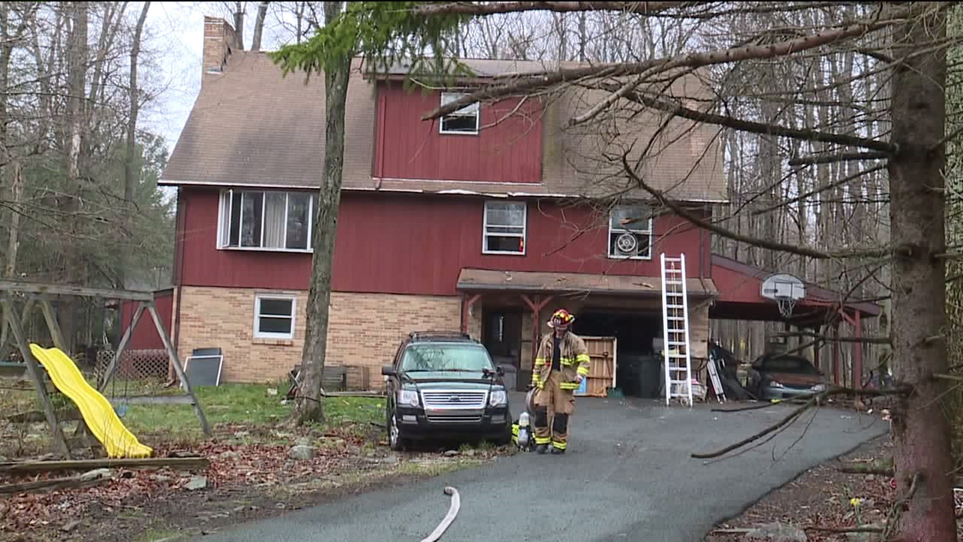 Early Morning Fire at a Home in Monroe County