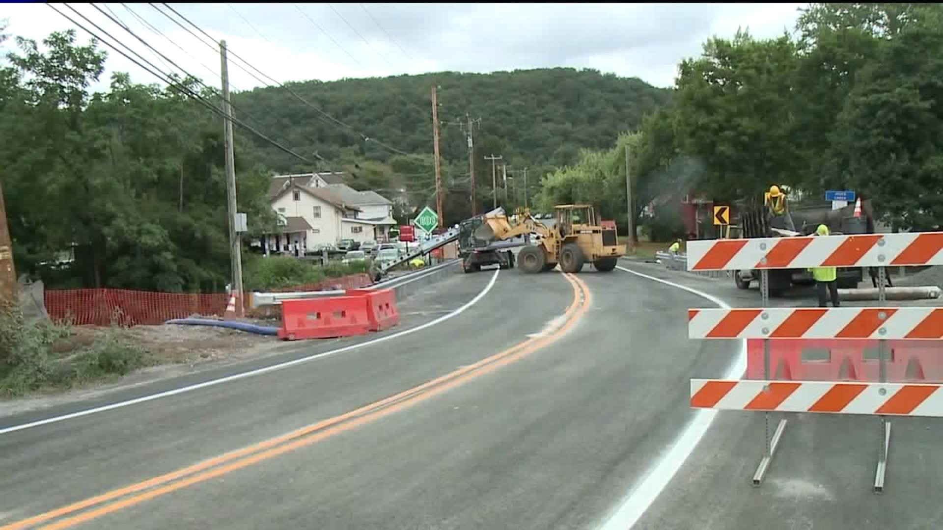 Route 92 Bridge in Exeter Reopens