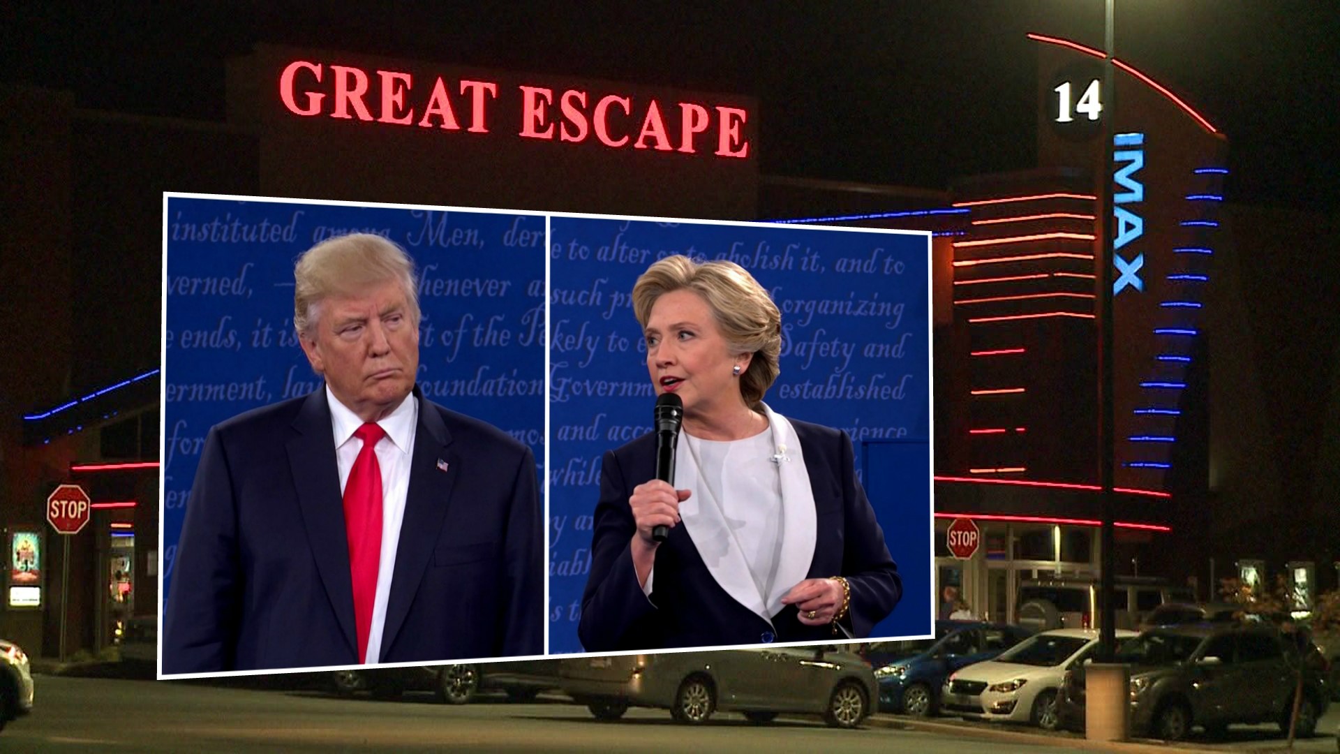 Local Movie Theater Shows Presidential Debate