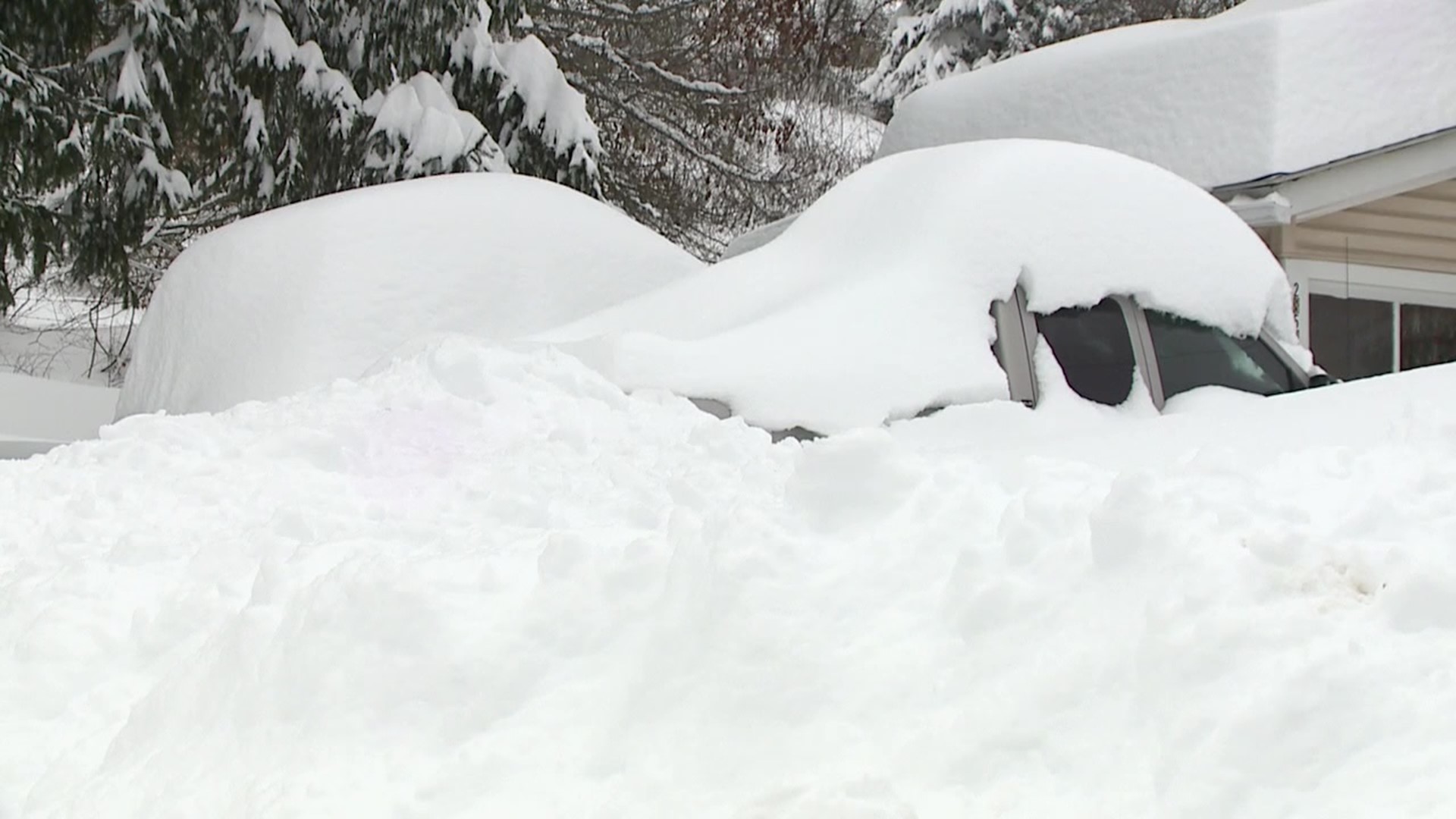 Residents told Newswatch 16 they've never seen such a heavy snowfall in their area.