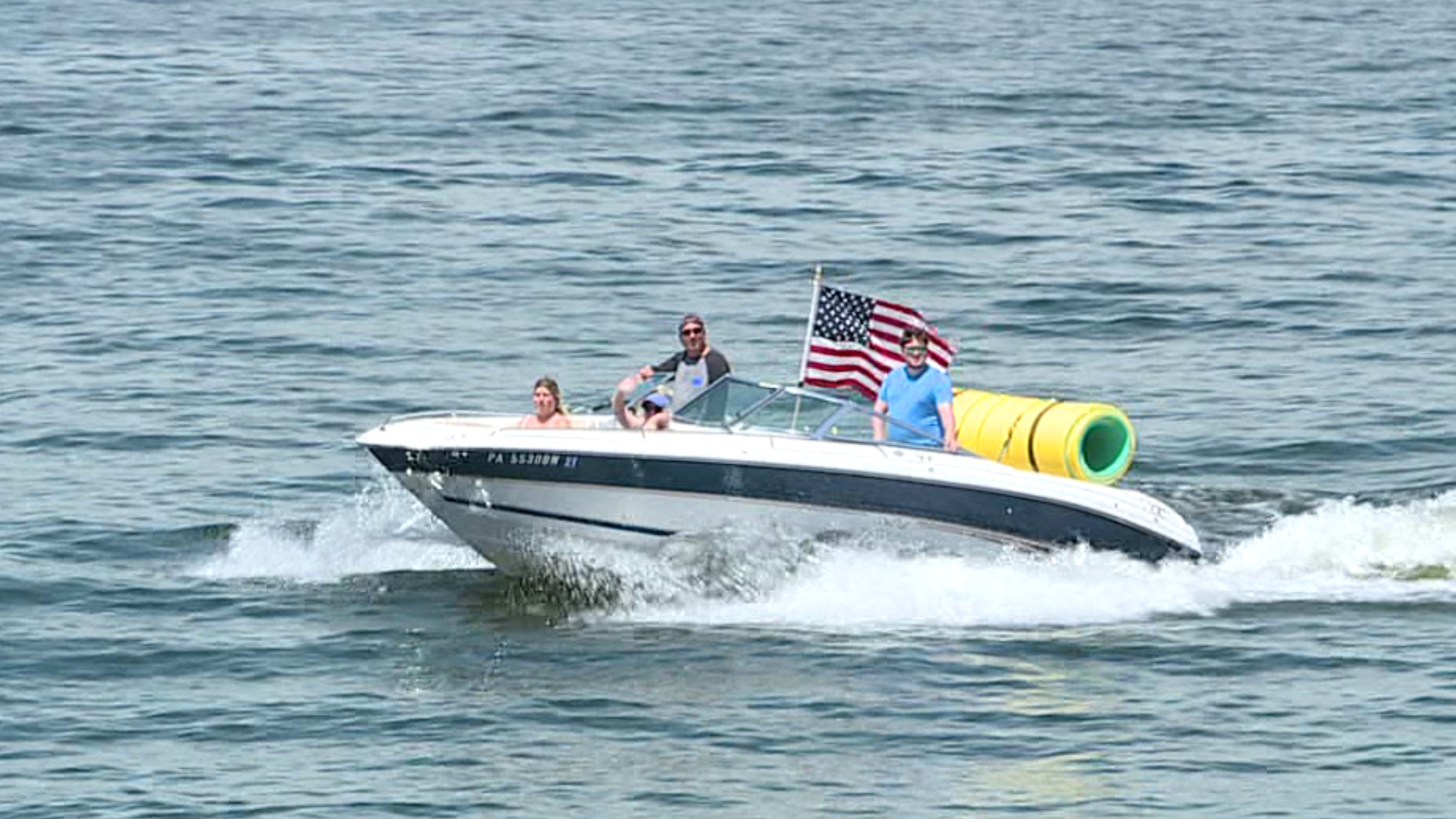 Crowds are drawn to the water this holiday.