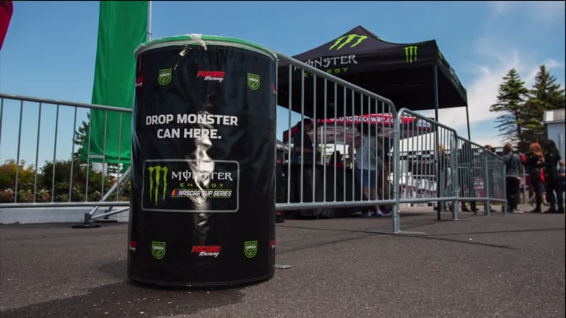 Power To Save: Monster Recycling at Pocono Raceway