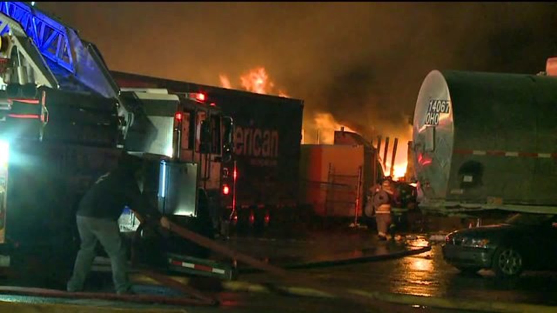 Owners Vow to Come Back After Fire at Garage