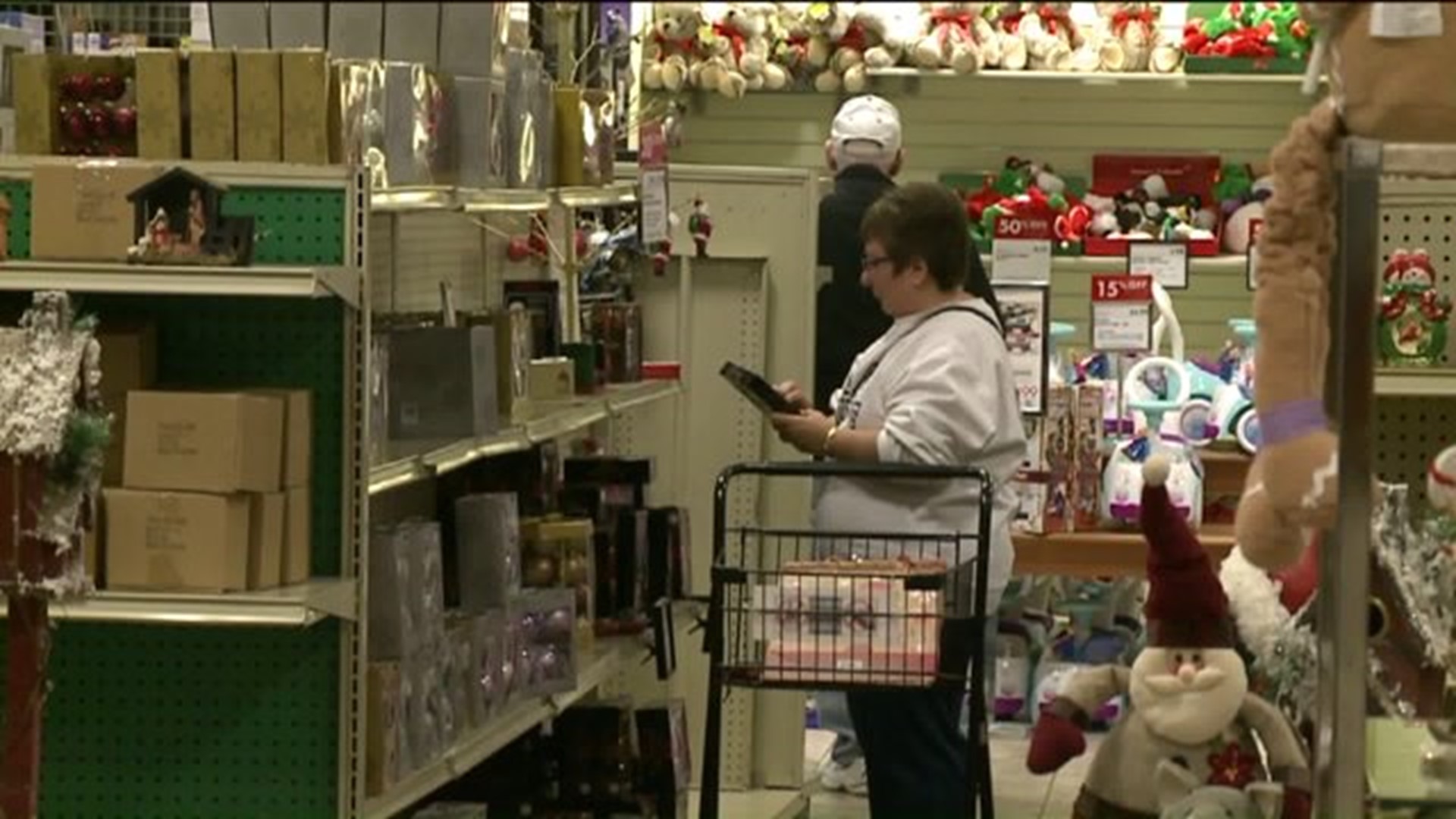 After Christmas, Holiday Shoppers Search for Deals at Stores