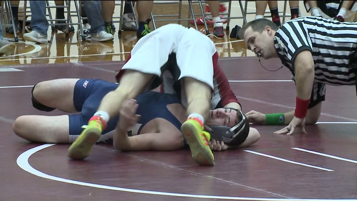 Tamaqua vs Pottsville wrestling