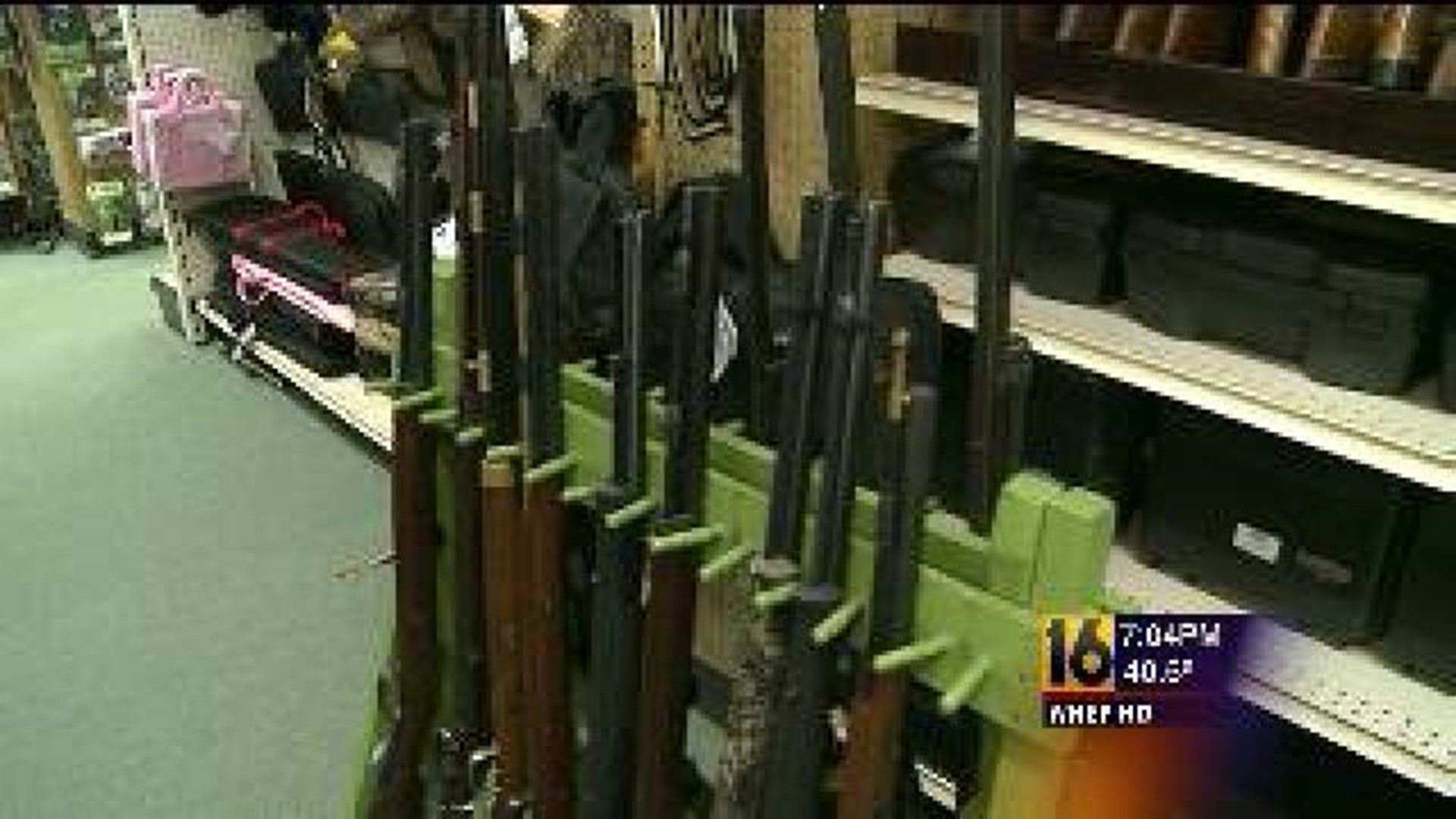 Gun Sales Up at Poconos Business