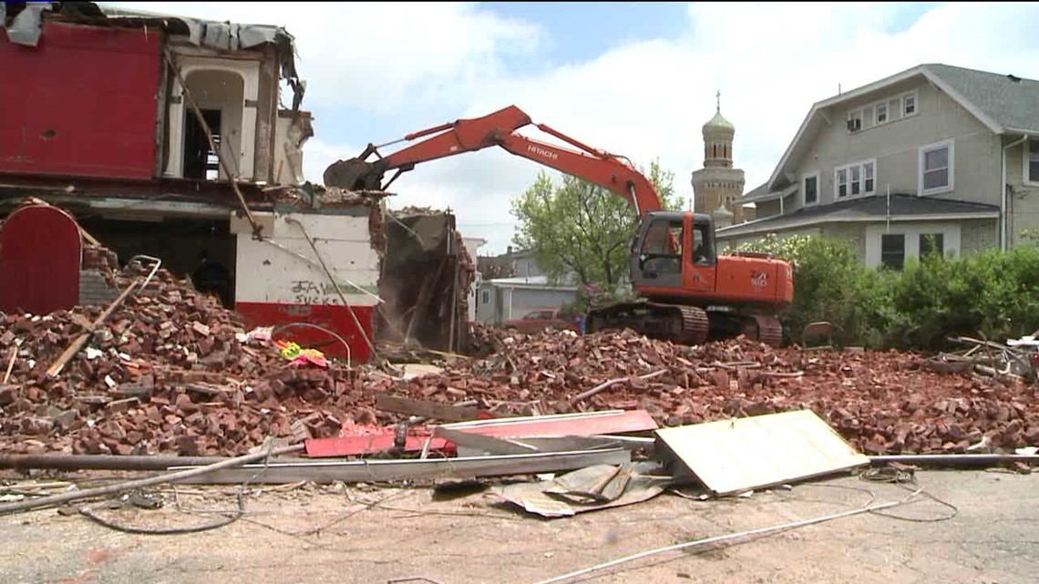 Demolition Underway On Historic Lansford Building