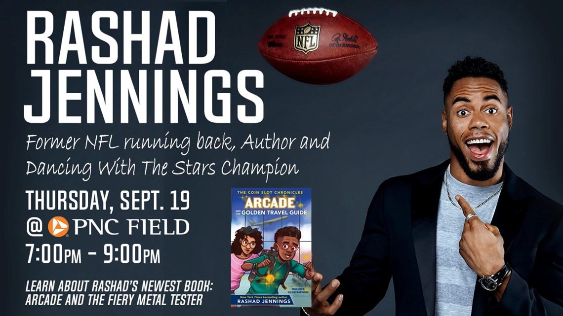 NFL Auction  GIANTS VS. EAGLES VIP EXPERIENCE (4 TICKETS + 4 PRE-GAME  SIDELINE PASSES + AN AUTOGRAPHED PANEL BALL FROM RASHAD JENNINGS) GAME DATE  IS 12/29 - AUCTION BENEFITS THE RASHAD JENNINGS FOUNDATION.