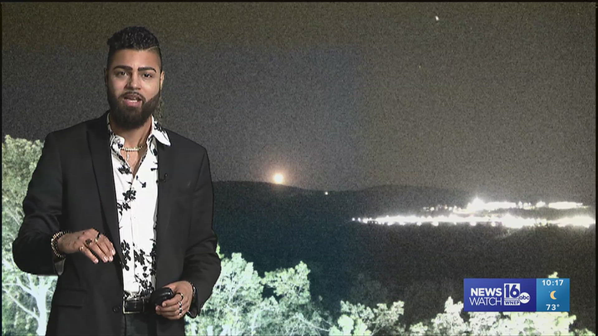 Wildfire smoke creates a hazy sky, strawberry moon could actually look red tonight as a result