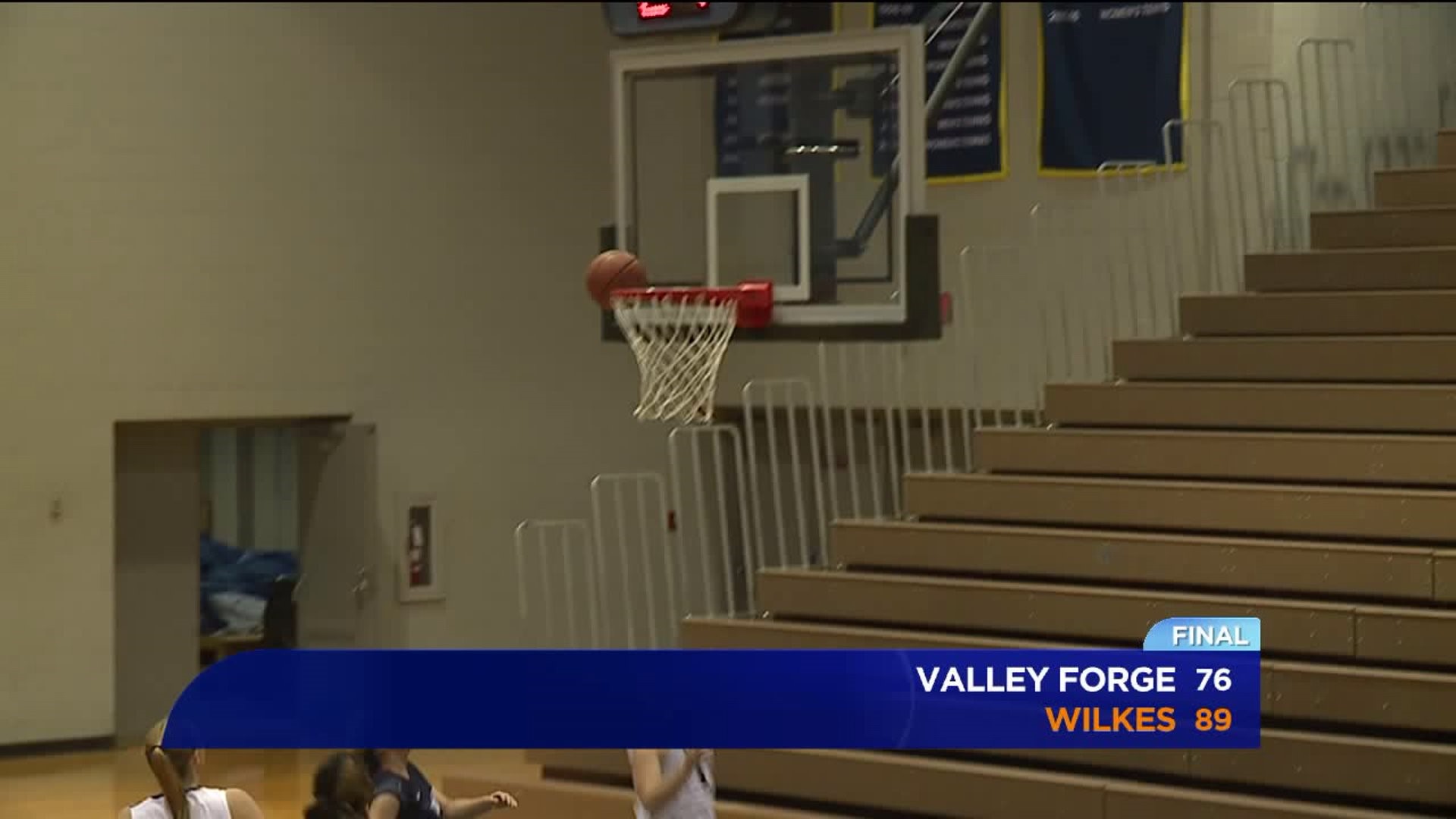 Wilkes women basketball vs Valley Forge