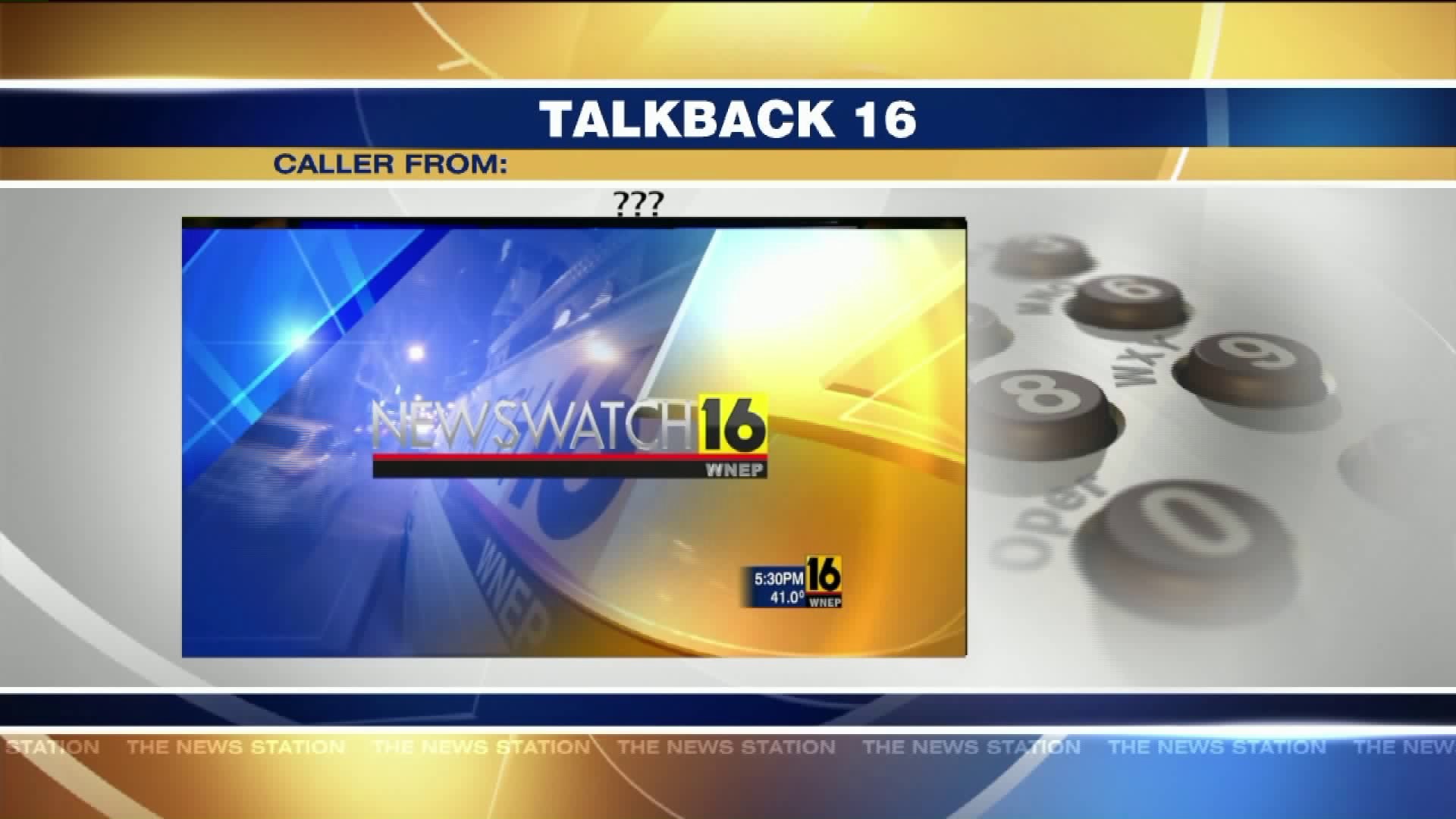 Talkback 16: Back-seat Reporters