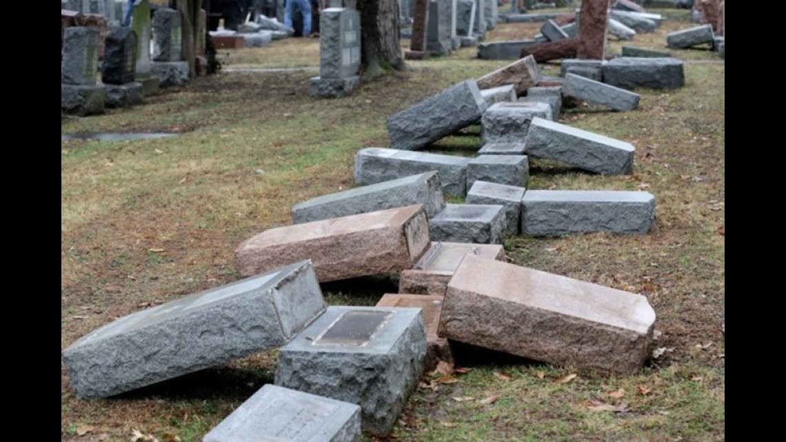 Jewish Cemetery In Philadelphia Vandalized; Second Incident In A Week ...